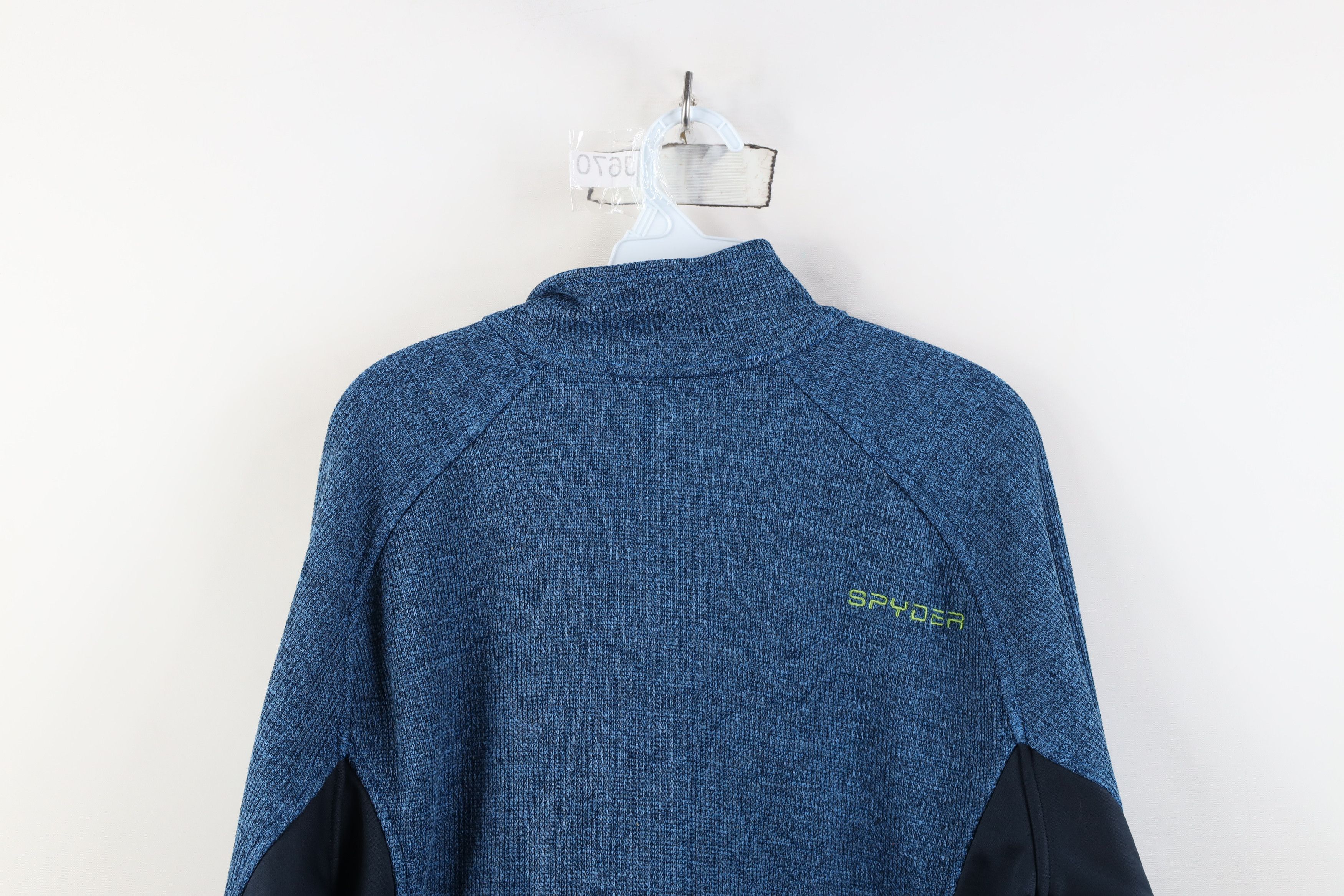 Spyder Spyder Ribbed Knit Outbound Half Zip Pullover Sweater Blue Size US L / EU 52-54 / 3 - 13 Thumbnail