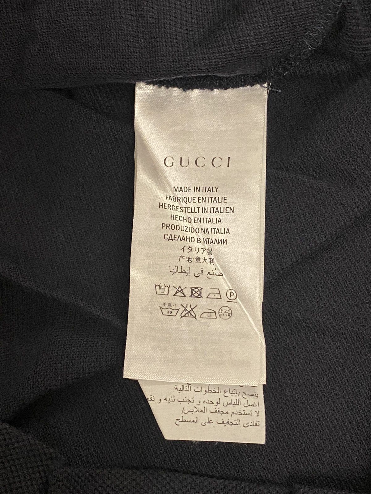 Gucci Gucci navy bee embroidered polo shirt S Size US S / EU 44-46 / 1 - 6 Thumbnail
