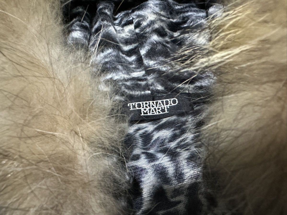 🔥Y2K Archived Tornado Mart Velvet Fur Hoodie Zip