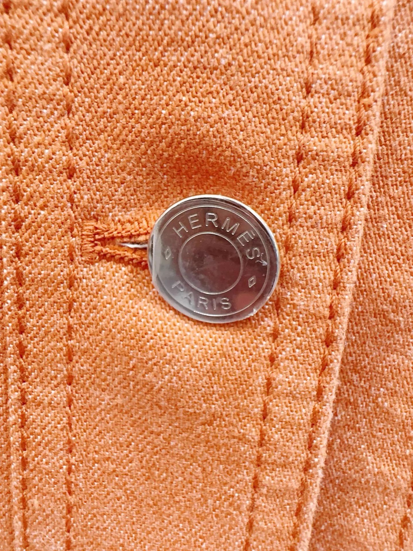 Hermes Hermes NWT Orange Dress 34 Size XS / US 0-2 / IT 36-38 - 4 Thumbnail
