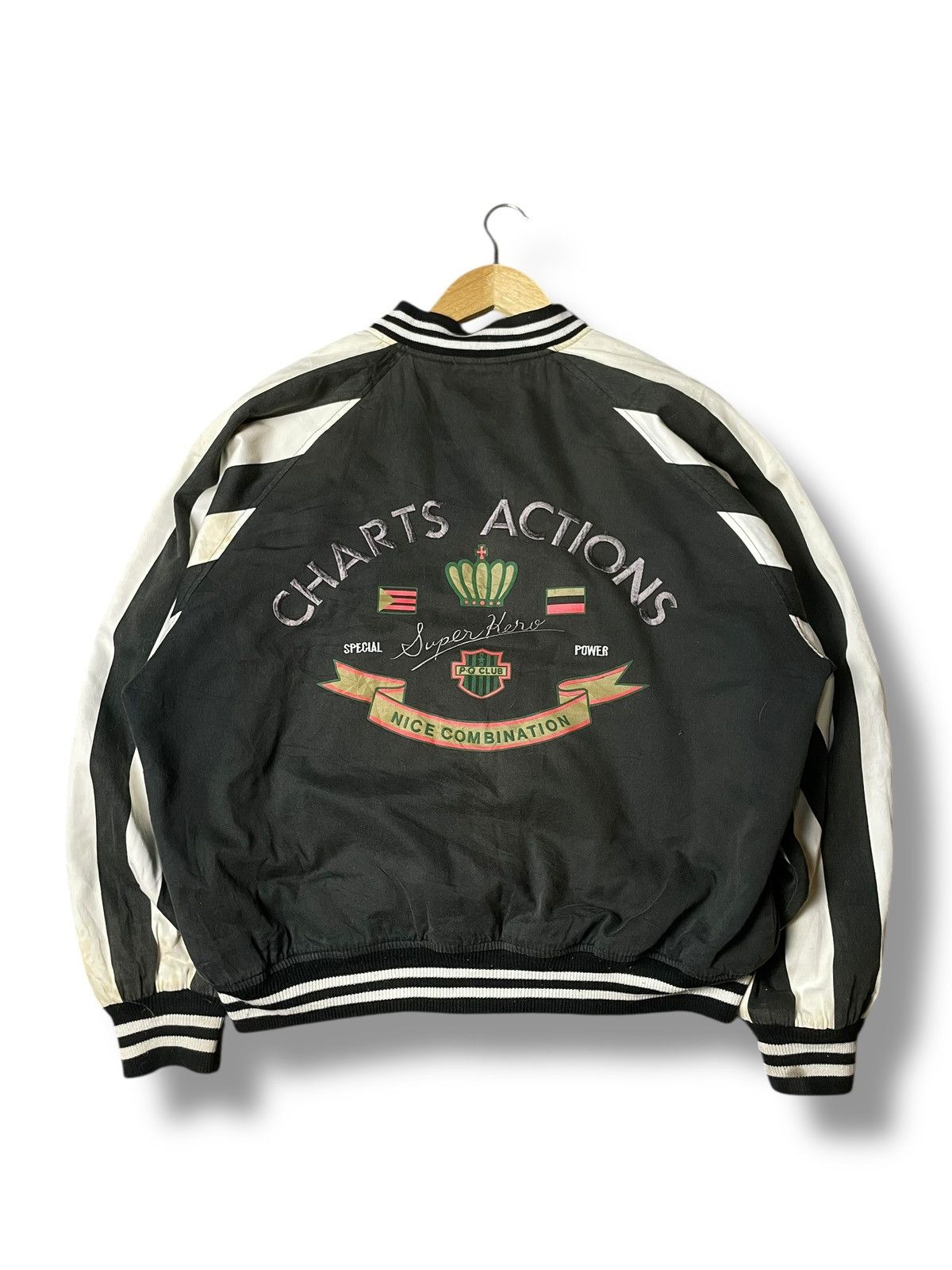Japanese Brand × Vintage Jackie Club Brand Embroidered Varsity Jacket (112) Size US M / EU 48-50 / 2 - 9 Thumbnail