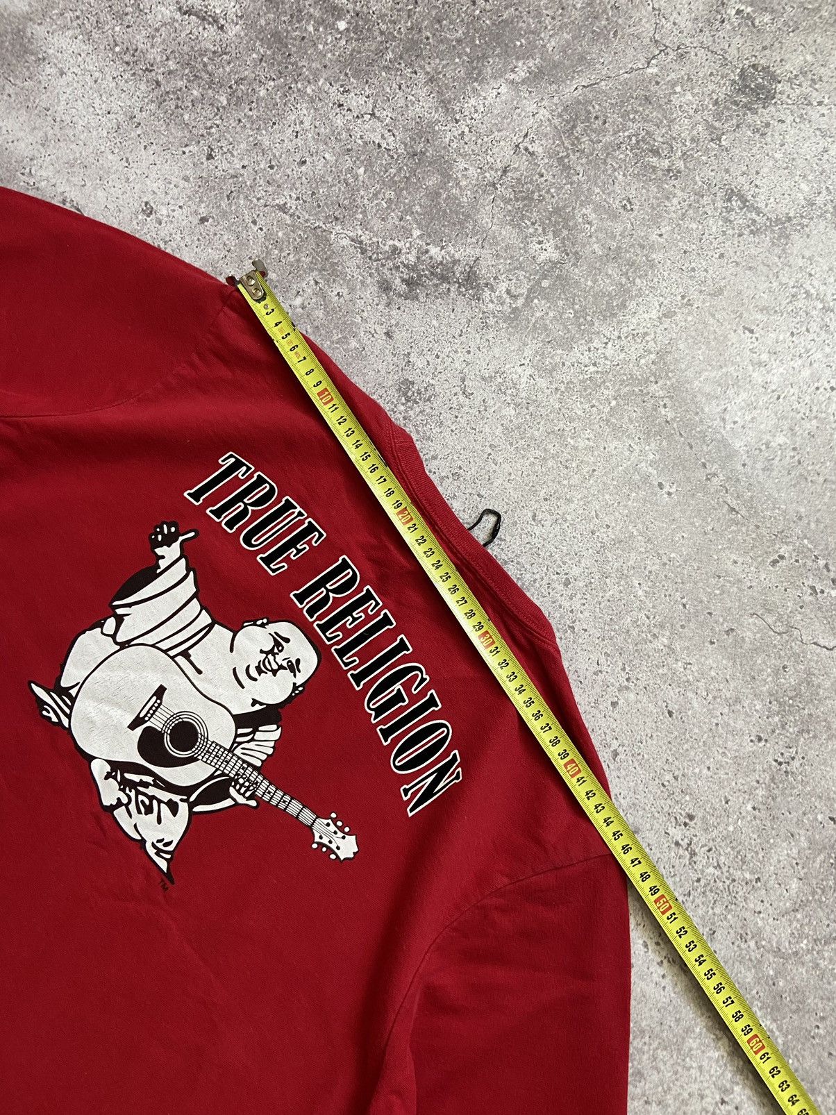 True Religion True Religion Big Logo Buddha Sweatshirt Vintage Size US XL / EU 56 / 4 - 6 Thumbnail