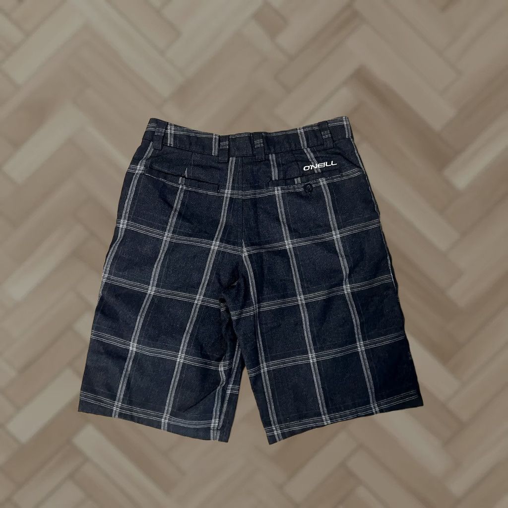 O'Neill O'Neill Shorts Gray Plaid Size 30 Flat Front Chino Skater Mens Regular Inseam 10 in Pocket Zipper Button Logo Waist 30 Inseam 10 in Size US 30 / EU 46 - 1 Thumbnail