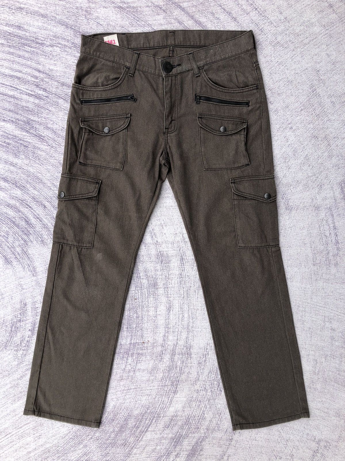 Lee × Seditionaries Vintage Grey Cargo LEE Rider 8 Pocket Size US 34 / EU 50 - 1 Thumbnail