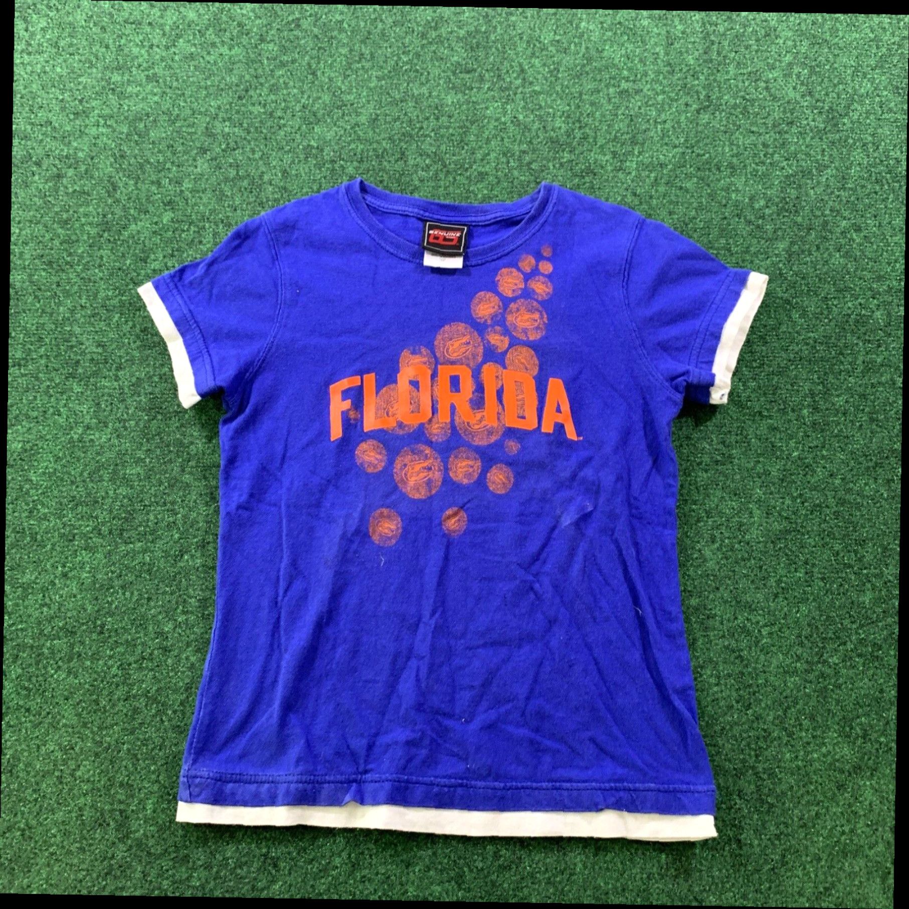 NCAA Genuine Women's Xs T-Shirt Size youth Large Florida Gators Blue shirt Size XS / US 0-2 / IT 36-38 - 1 Thumbnail