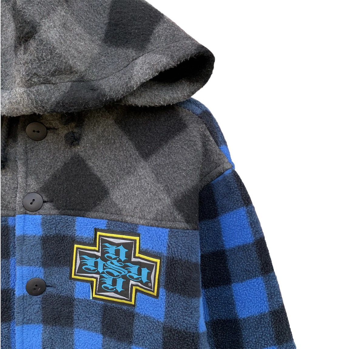 Vintage Vintage 90s North Shore Hawaii Fleece Hoodie Jacket Size US L / EU 52-54 / 3 - 6 Thumbnail