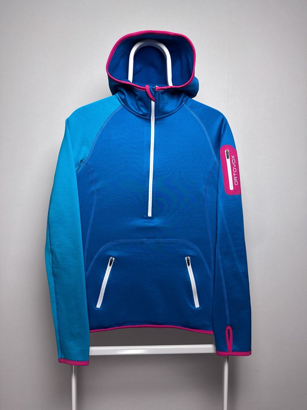ORTOVOX Ortovox Merino Blend Pullover Zip Jacket Outdoor Size M / US 6-8 / IT 42-44 - 1 Thumbnail