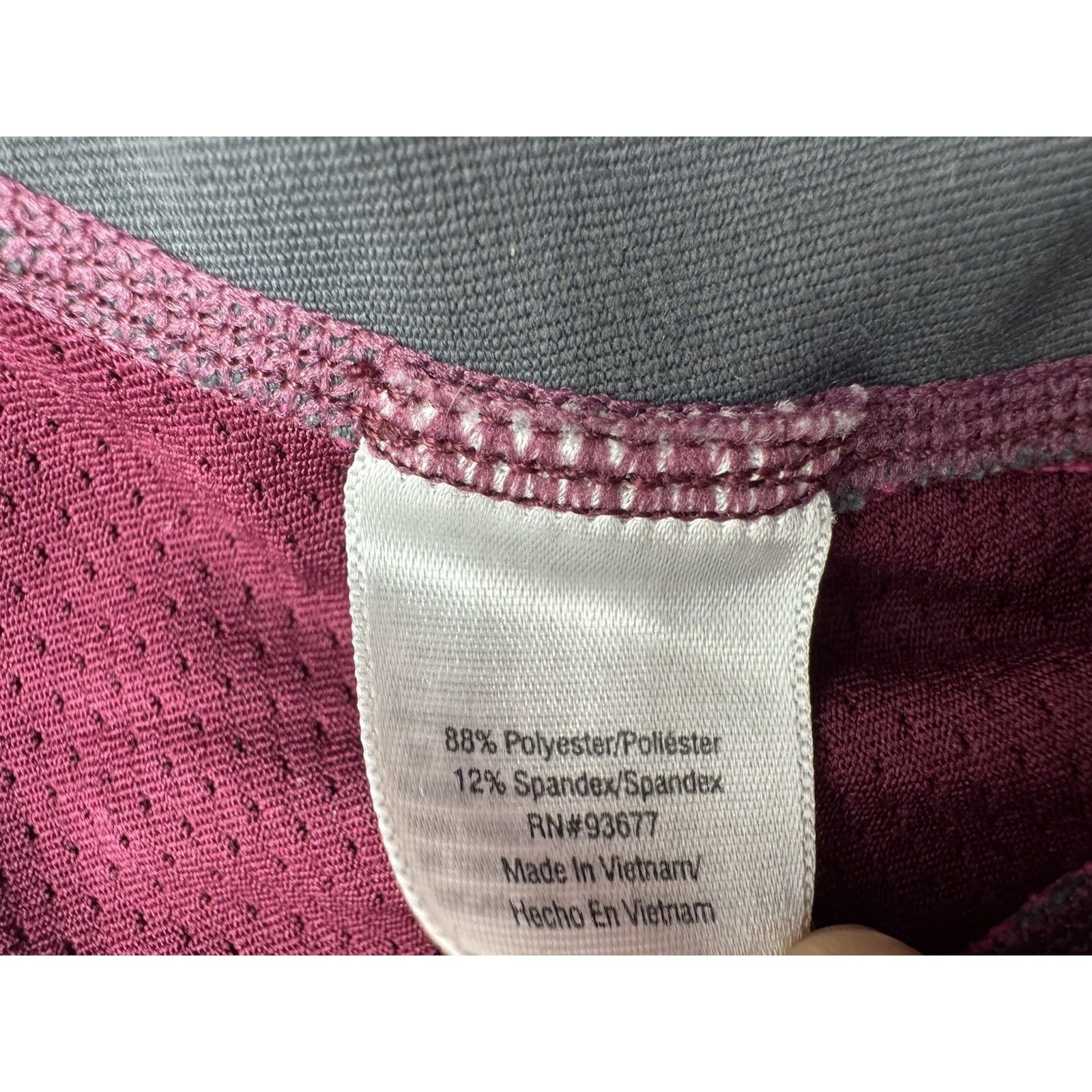 Other Women's Sports Bra Pink & Purple (Medium) Compression Athlet Size ONE SIZE - 7 Thumbnail