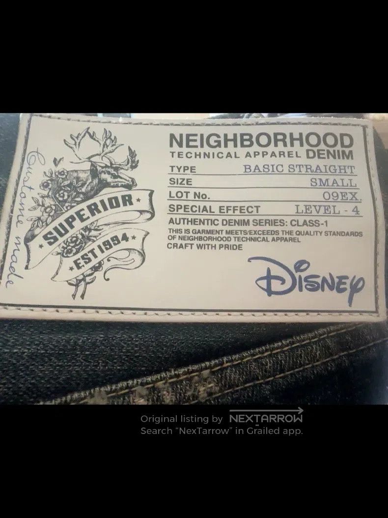Neighborhood Neighborhood size S Classic Disney Washed Destroyed King D Size US 27 - 4 Thumbnail