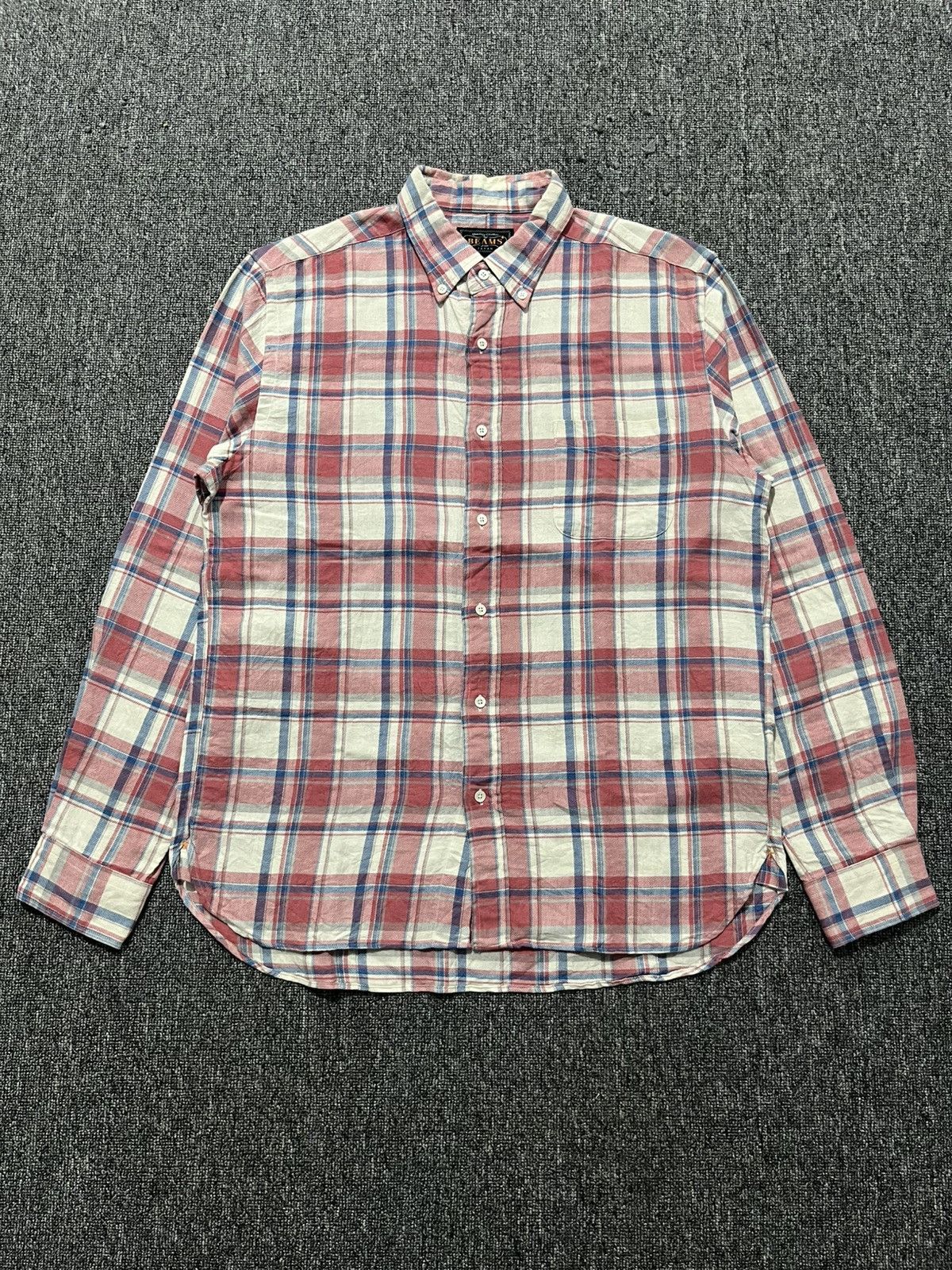 Beams Plus Beams plus plaid shirt button Size US M / EU 48-50 / 2 - 1 Thumbnail