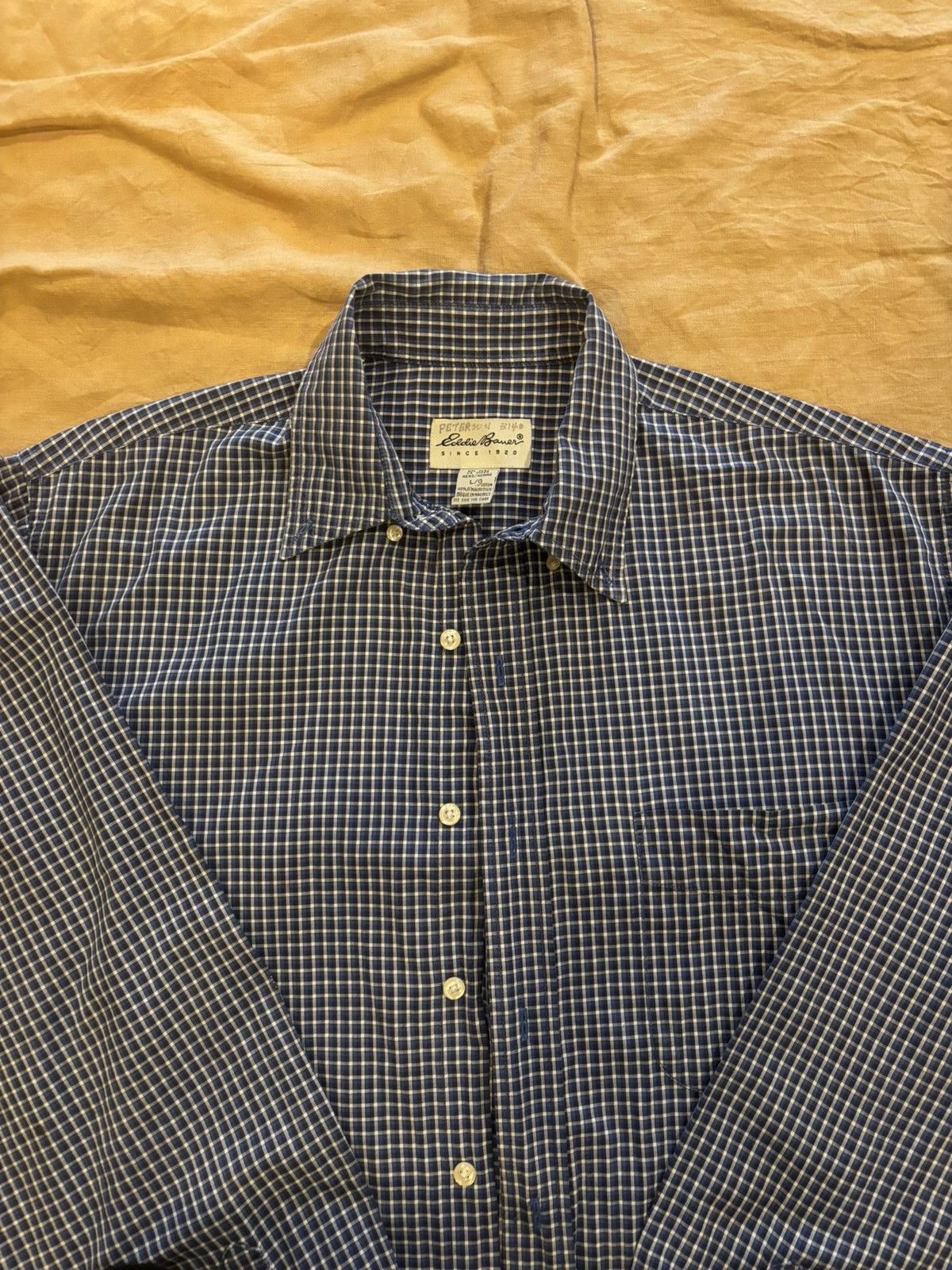Eddie Bauer Eddie Bauer shirt & tie.ms-28 Size US L / EU 52-54 / 3 - 3 Thumbnail