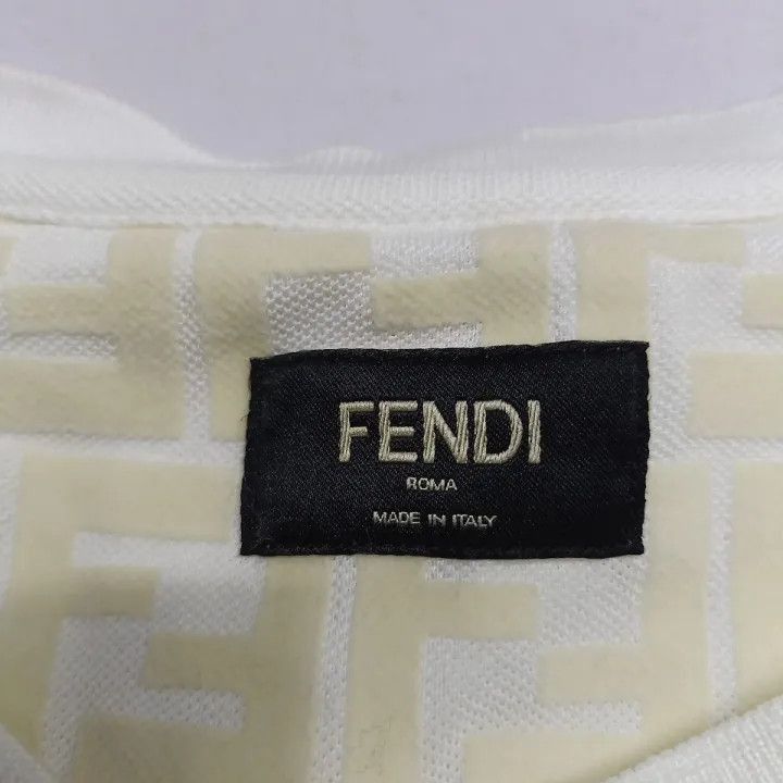 Fendi Fendi Classic Logo Short Sleeve T-Shirt -2507 Size US S / EU 44-46 / 1 - 5 Thumbnail