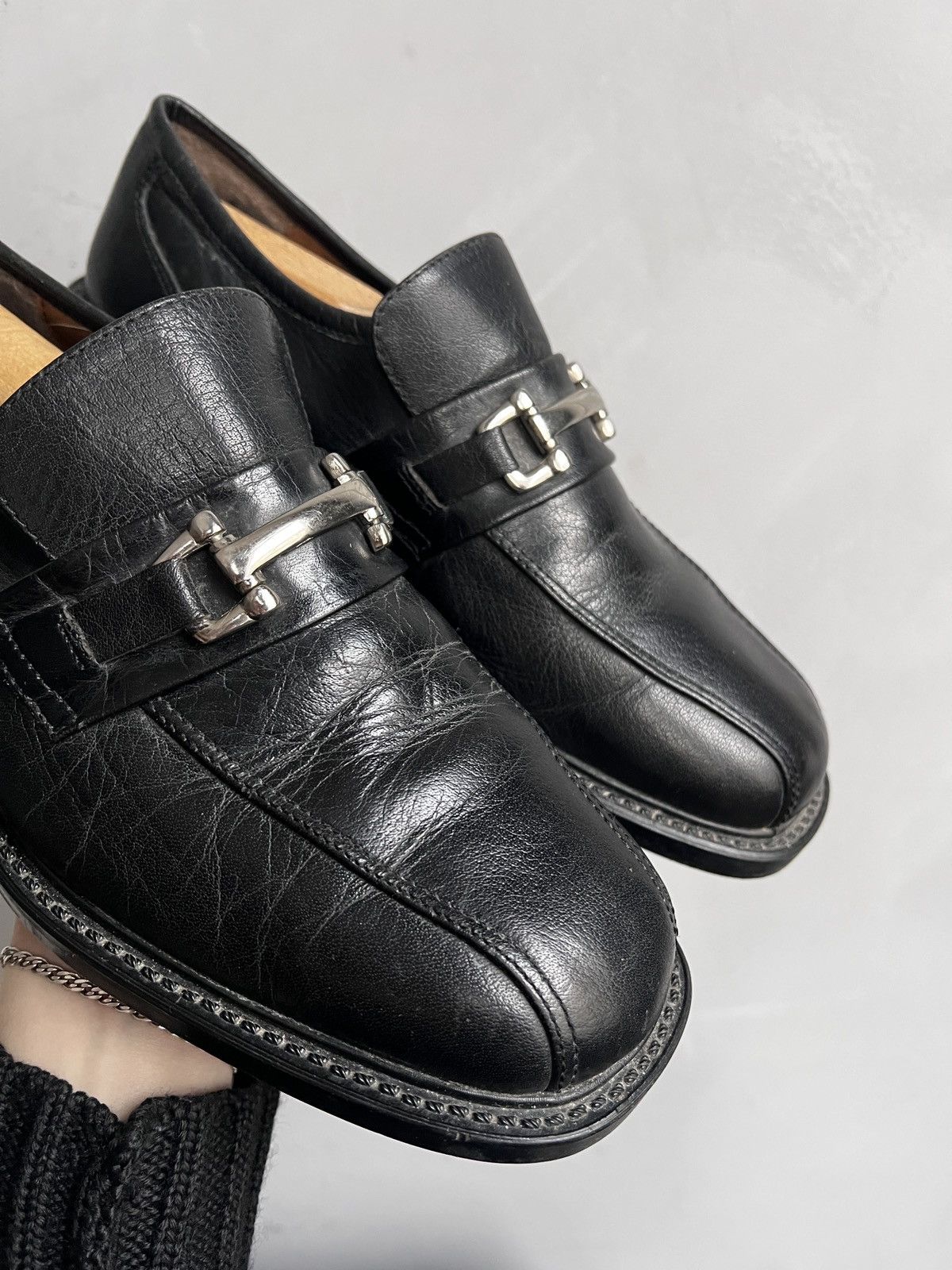 If Six Was Nine Leather Oxford Lofers Classic Shoes Gucci style y2k Size US 9 / EU 42 - 4 Thumbnail