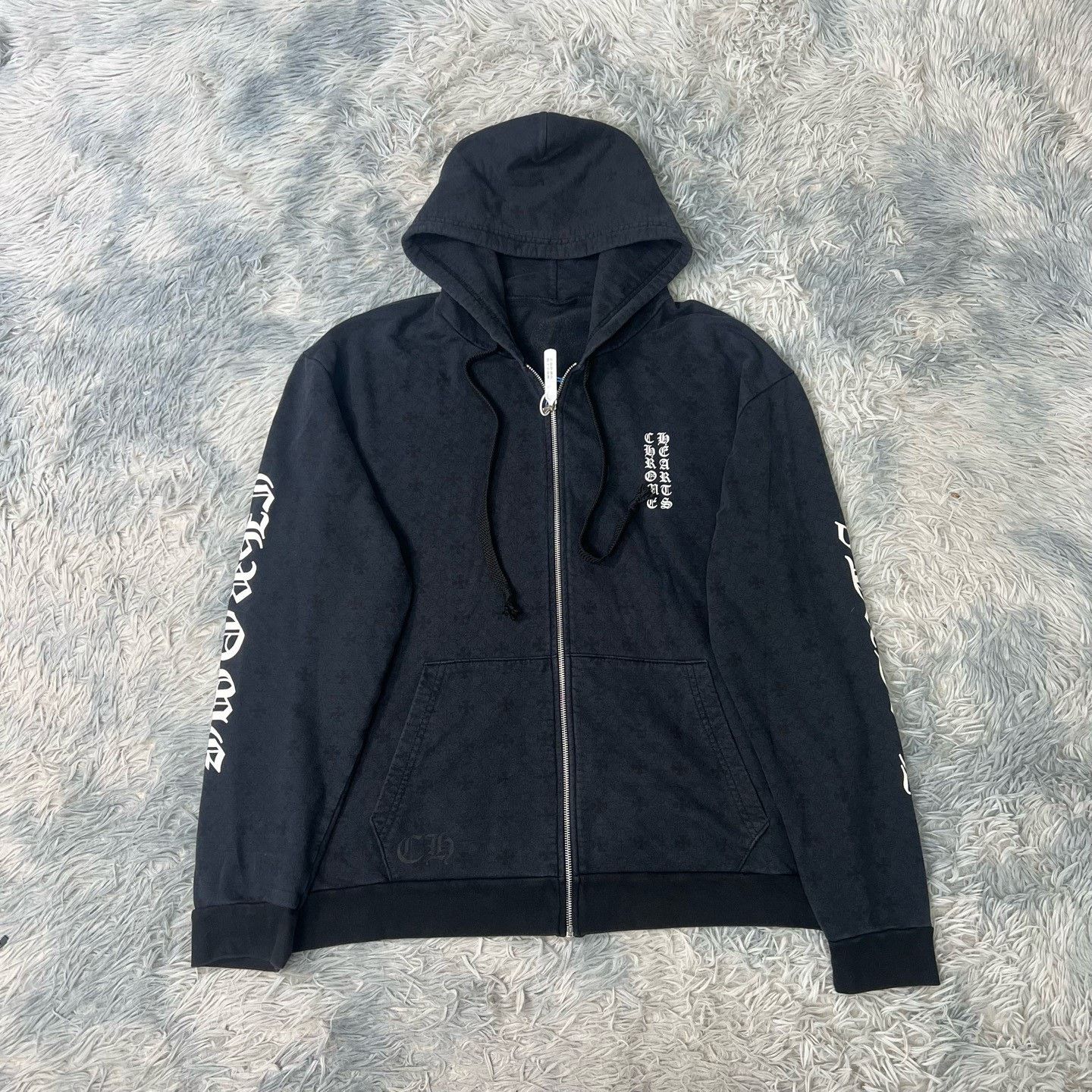 Chrome Hearts Chrome Hearts Sanskrit Horseshoe Zipper Jacket Size US XL / EU 56 / 4 - 1 Thumbnail