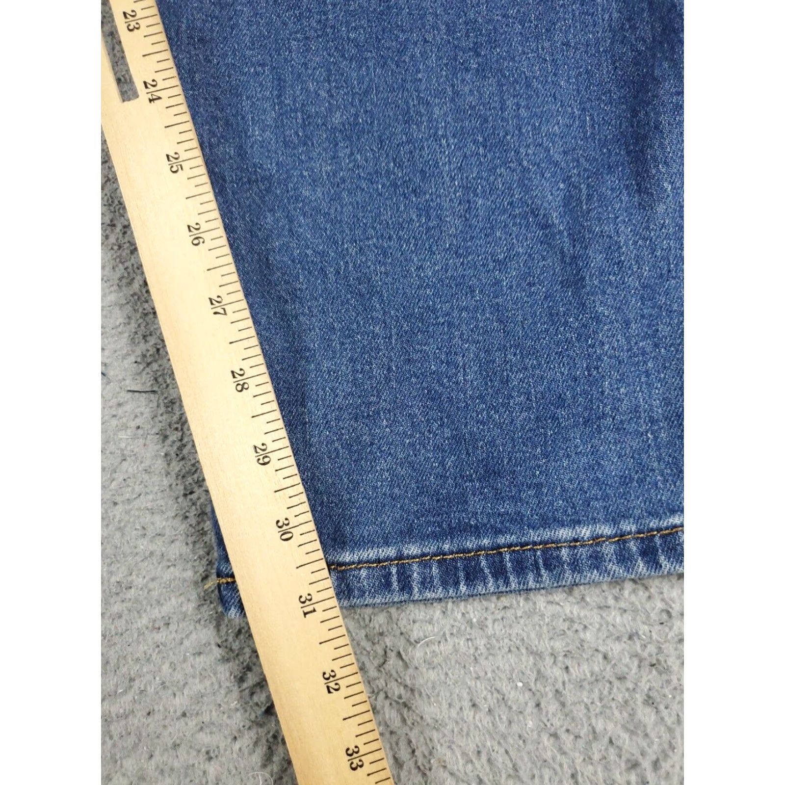 Levi's Levis Mens 505 Straight Leg Jeans 42x32 Extra Large XL Blue Casual Size US 42 / EU 58 - 5 Thumbnail