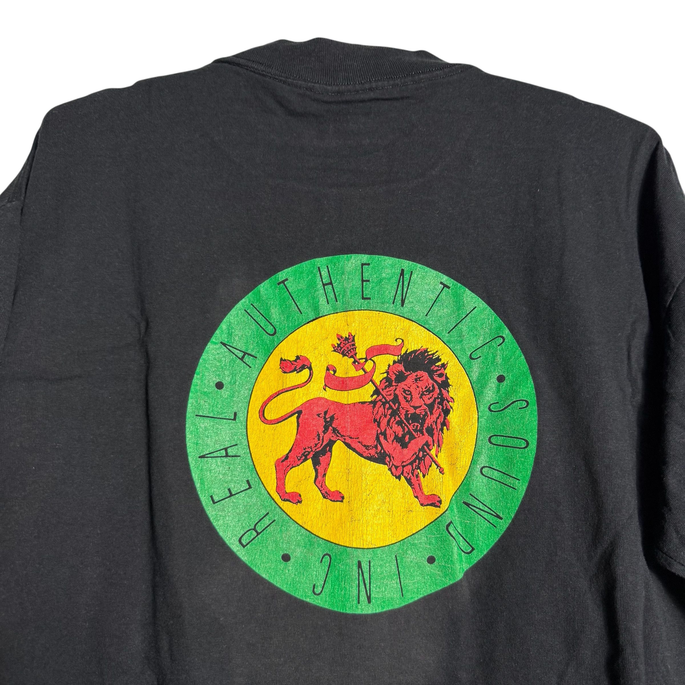 Vintage 🔥RARE🔥Vintage Real Authentic Sound T-shirt Single Stich Size US XL / EU 56 / 4 - 5 Thumbnail