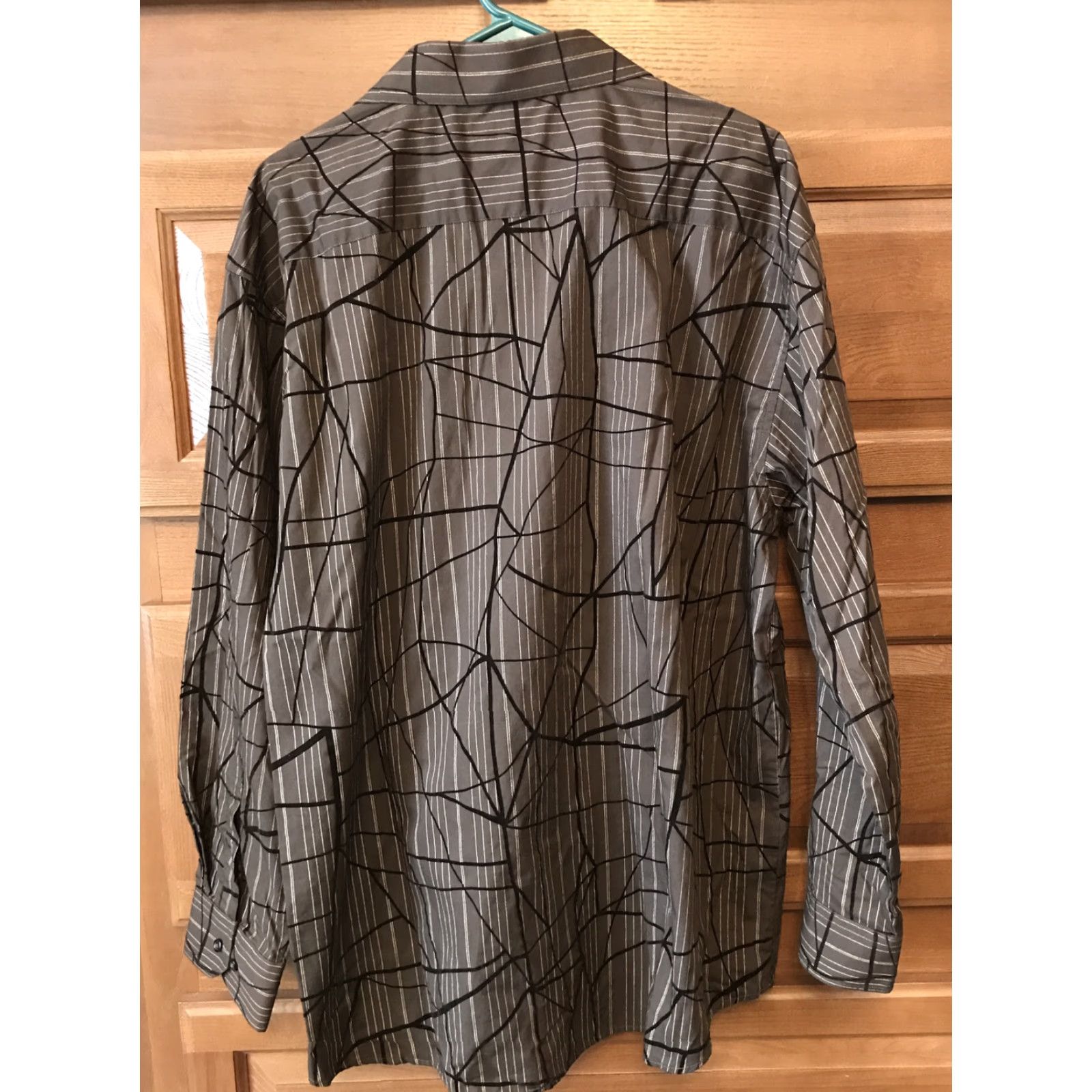 Vintage VINTAGE Eighty Eight Shirt XXL Long Sleeve Brown Mens Button-Up B451 Size US XXL / EU 58 / 5 - 2 Thumbnail
