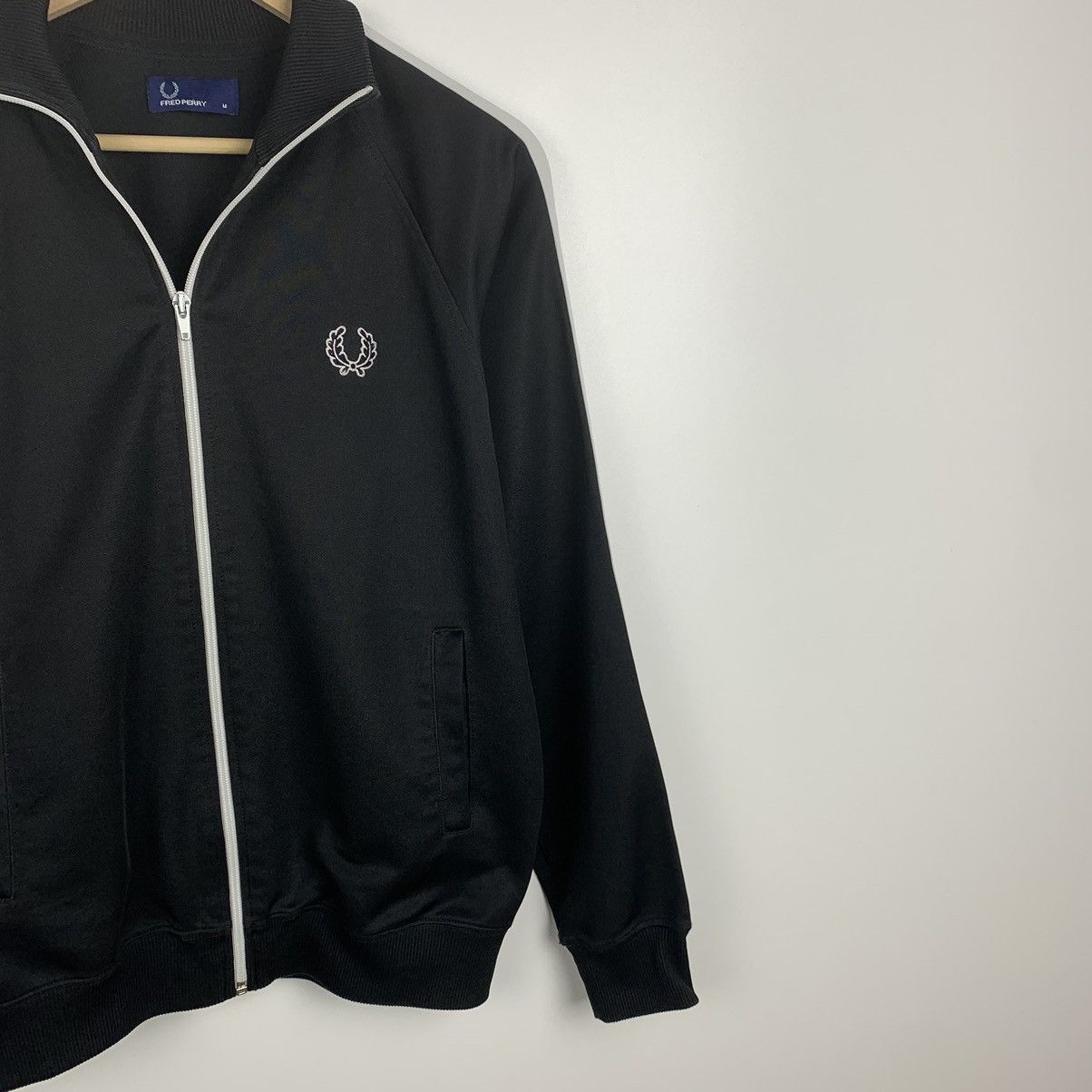 Fred Perry Men’s Fred Perry Full Zip Track Jacket 3D Logo Size M Size US M / EU 48-50 / 2 - 5 Thumbnail