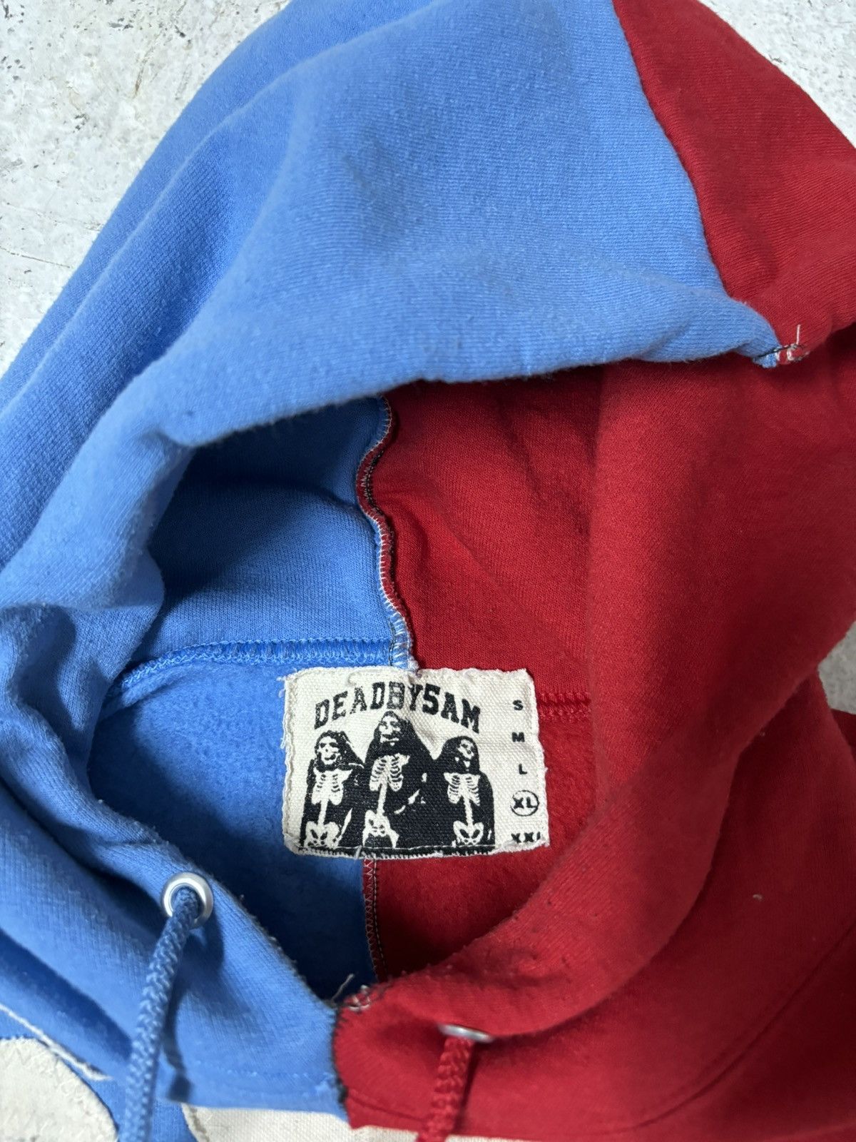 Japanese Brand Dead by Sam custom split skeleton hoodie Size US XL / EU 56 / 4 - 3 Thumbnail