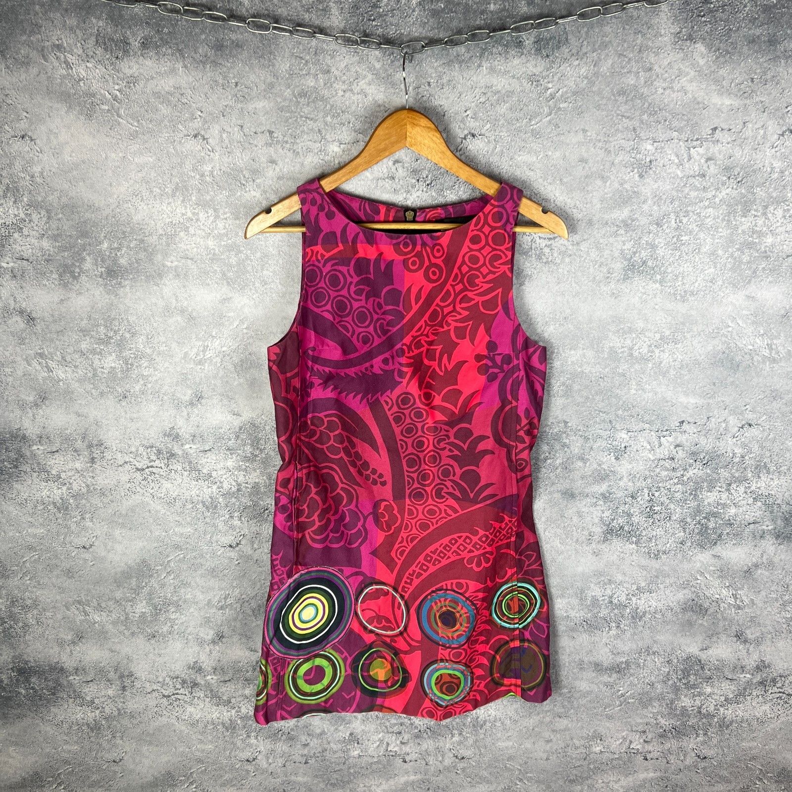 Desigual Desigual Dress Women's Size 38 Multicolor Sleeveless ` Size XS / US 0-2 / IT 36-38 - 1 Thumbnail