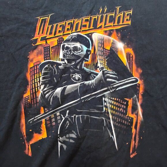 Band Tees Queensryche 2008 World Tour T-Shirt Size US XXL / EU 58 / 5 - 1 Thumbnail