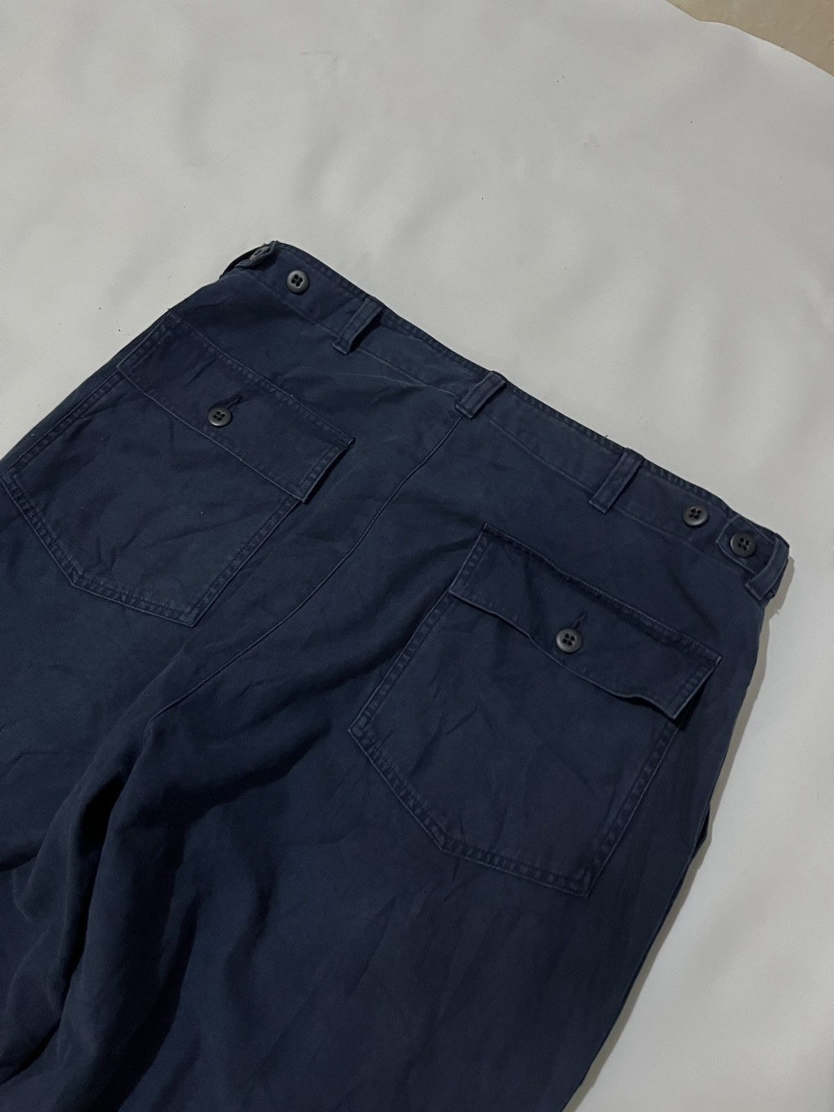 RRL Ralph Lauren Vintage Polo Sport military fatigue pants navy ralph lauren Size US 34 / EU 50 - 3 Thumbnail