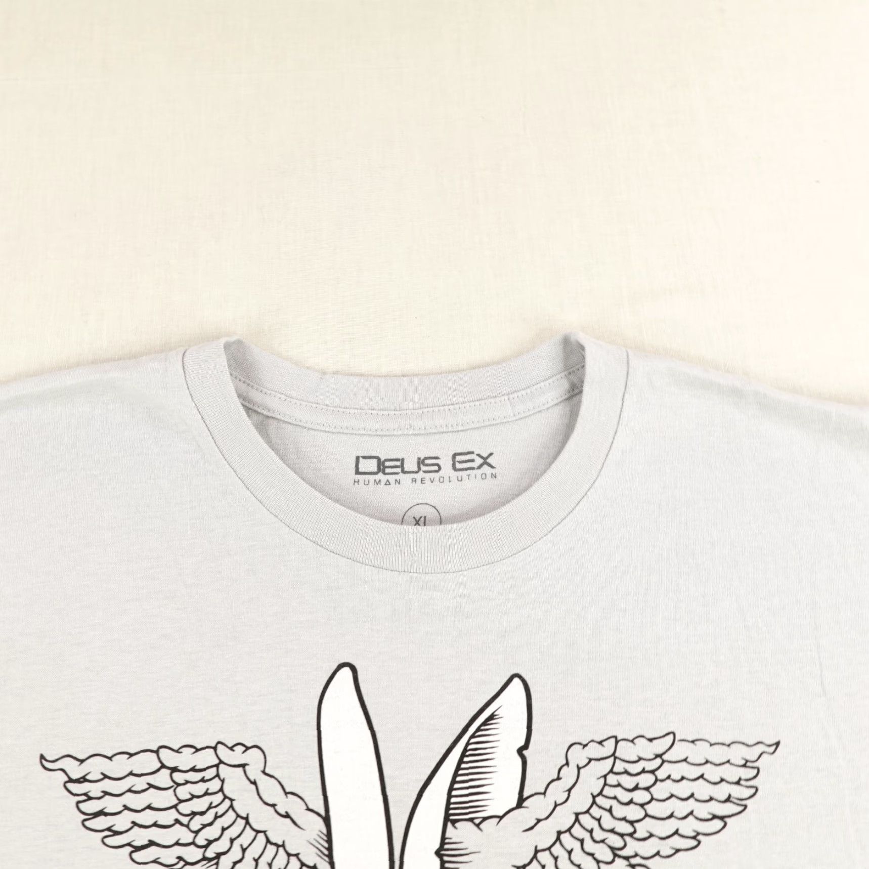 Vintage Deus Ex Human Revolution Shirt Mens XL Gray Video Game Art Exhibit Rabbit Tee D4 Size US XL / EU 56 / 4 - 2 Thumbnail