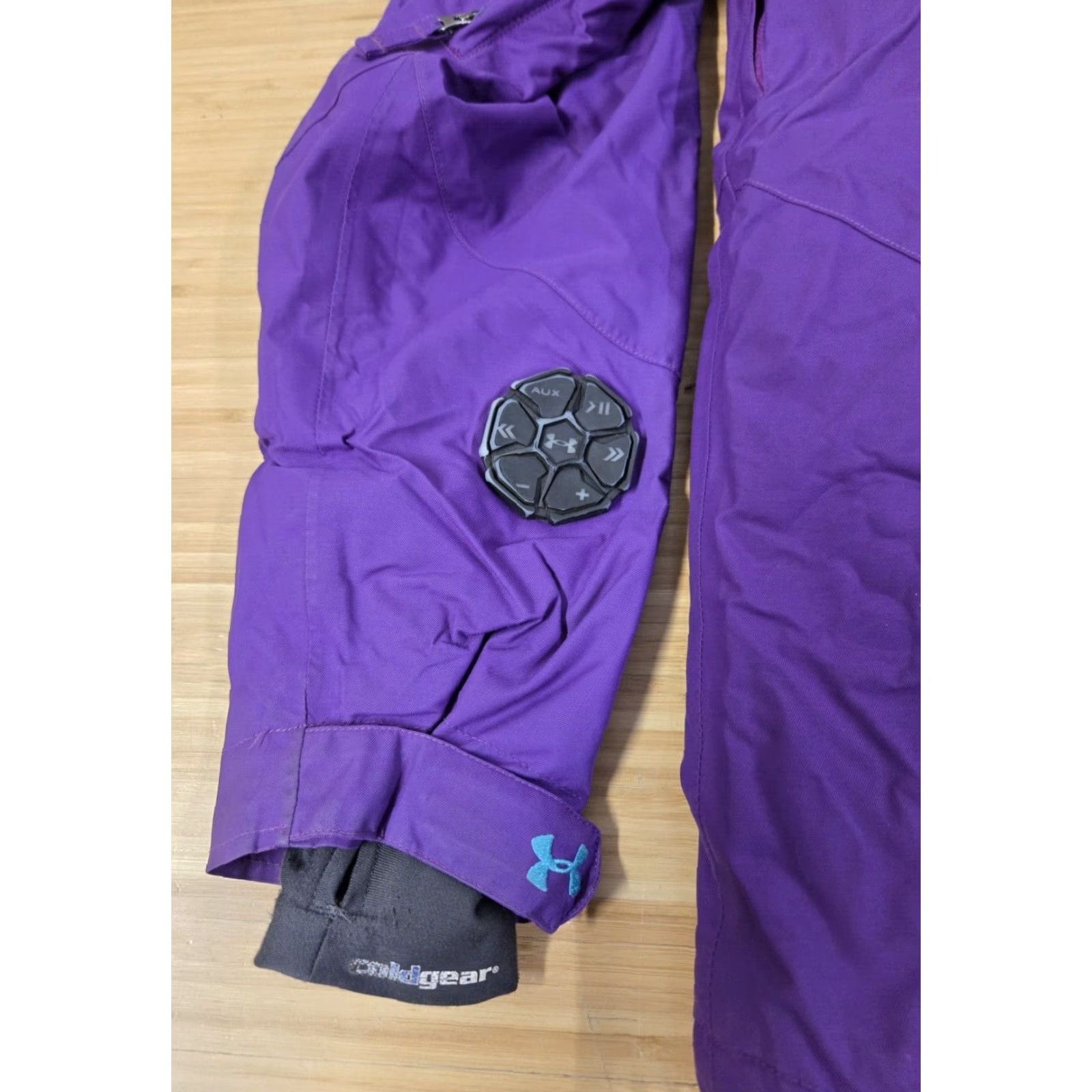 Under Armour Under Armour Jacket Ski Women's M Purple Insulated Mid-Length Coat Snow Winter Nylon Polyester Lining Zip Size M / US 6-8 / IT 42-44 - 7 Thumbnail
