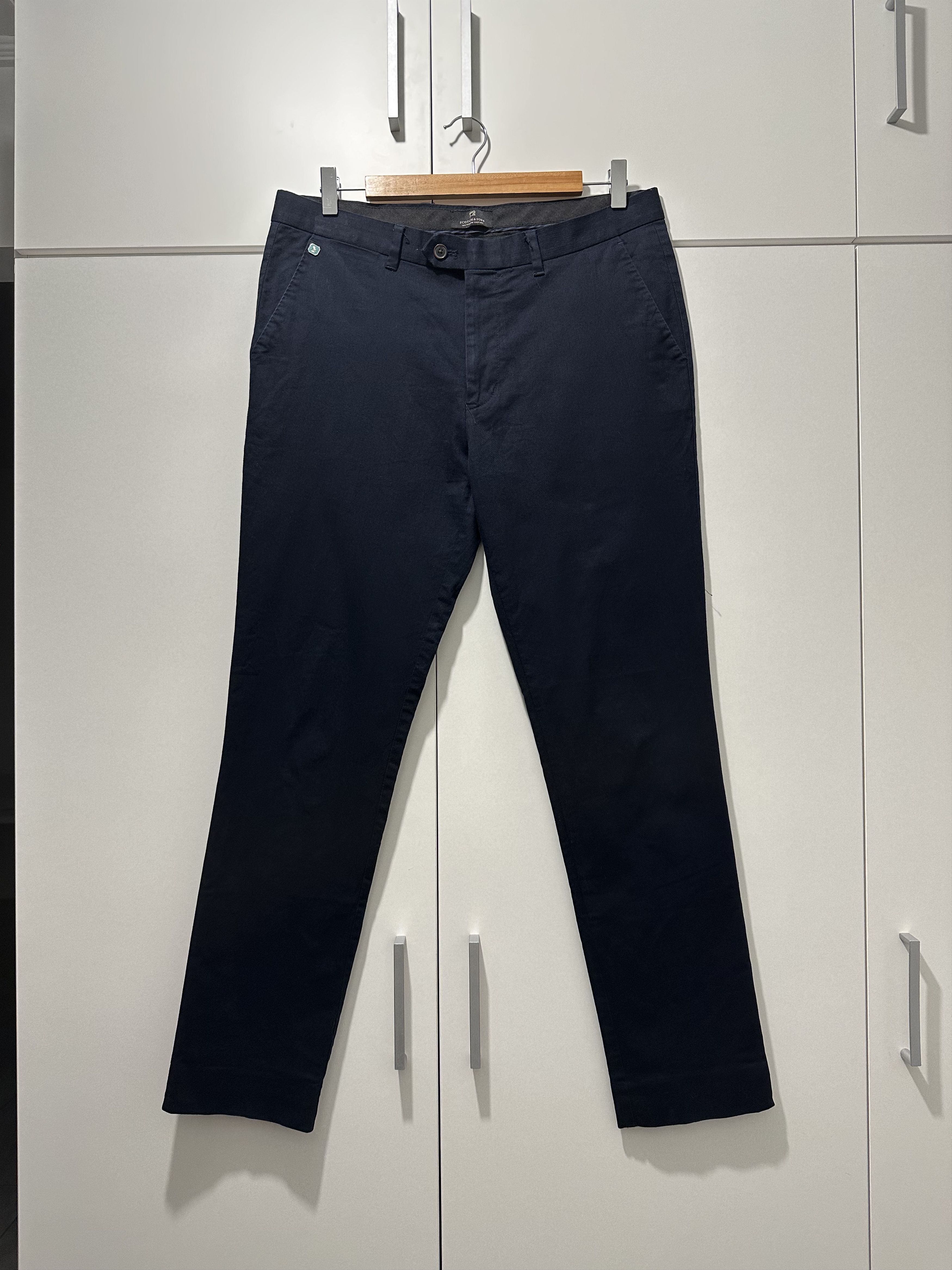 Scotch & Soda Scotch & Soda Casual Chino Pants in Blue Size US 32 / EU 48 - 1 Thumbnail