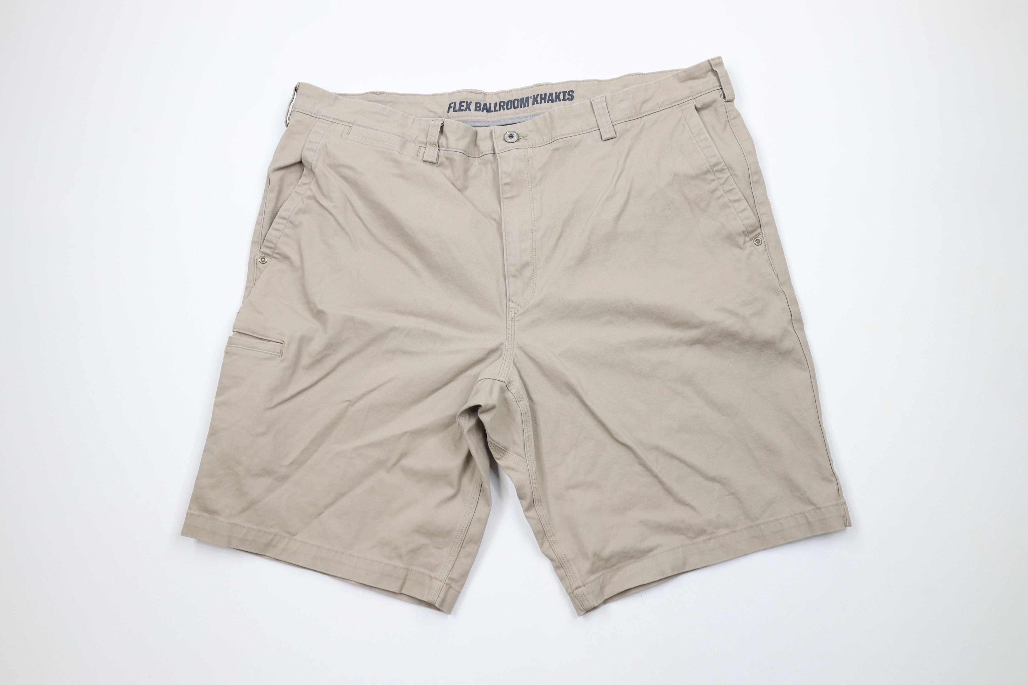 Duluth Trading Company × Vintage Duluth Trading Co Khakis Carpenter Work Shorts Beige Size US 42 / EU 58 - 1 Thumbnail