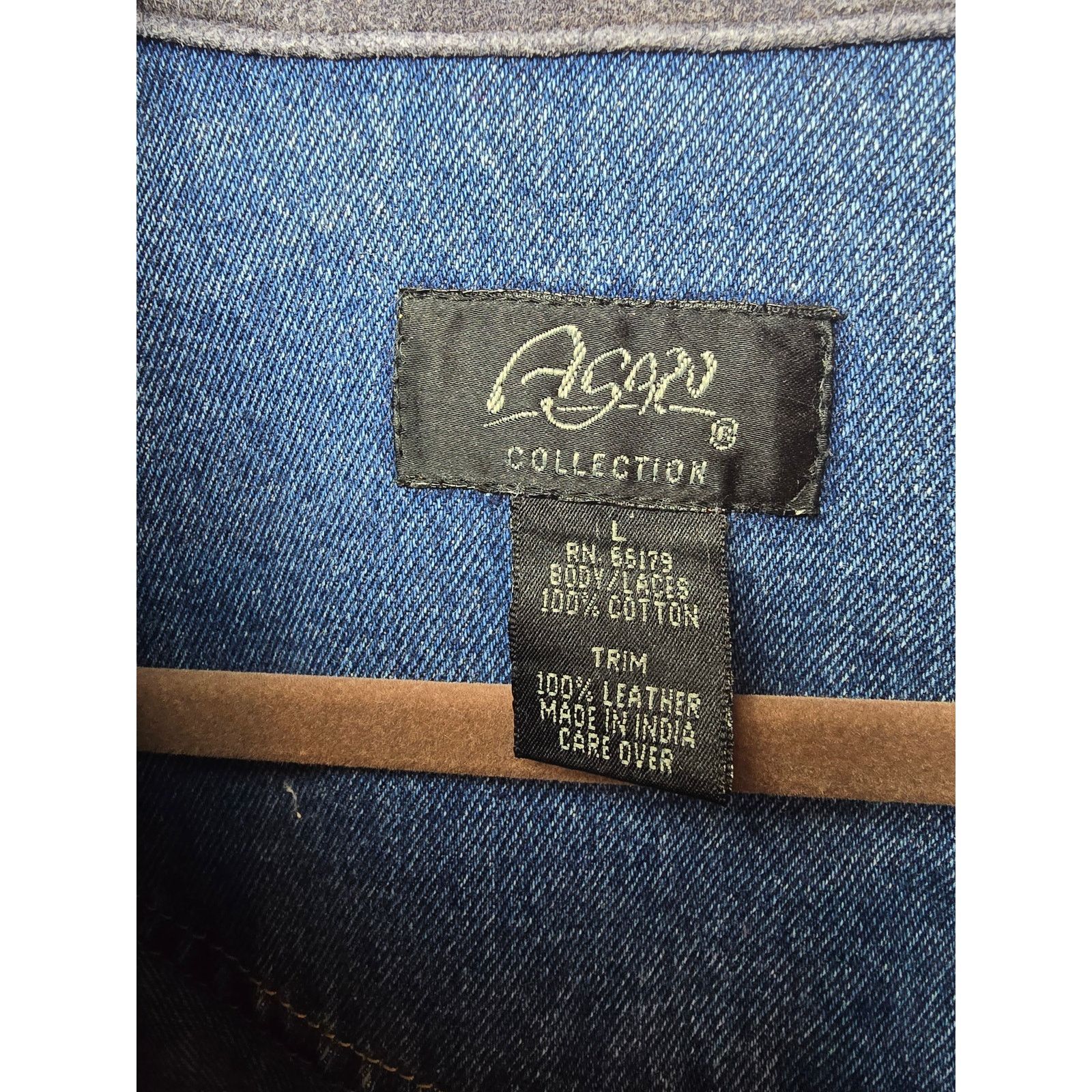 Other Agapo 90s Vintage Denim Jacket Size Large Size L / US 10 / IT 46 - 4 Thumbnail