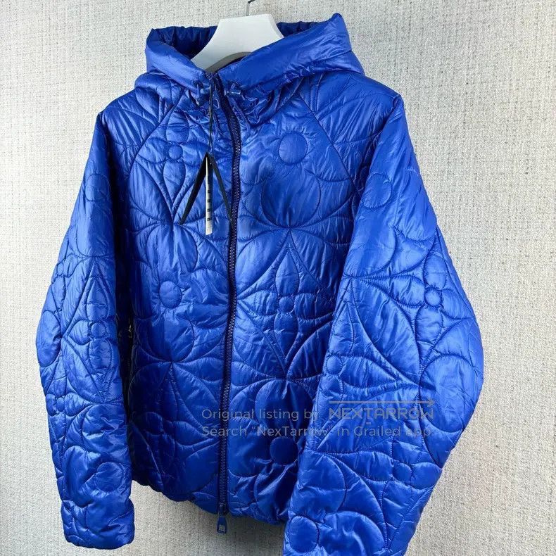Louis Vuitton Louis Vuitton FW21 Floral Quilted Zip Hooded Cotton Jacket Size US S / EU 44-46 / 1 - 2 Thumbnail