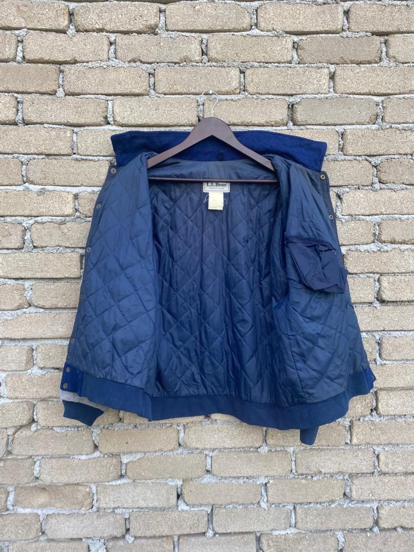L.L. Bean Vintage LL Bean Fleece Jacket Snap Button Size US L / EU 52-54 / 3 - 7 Thumbnail