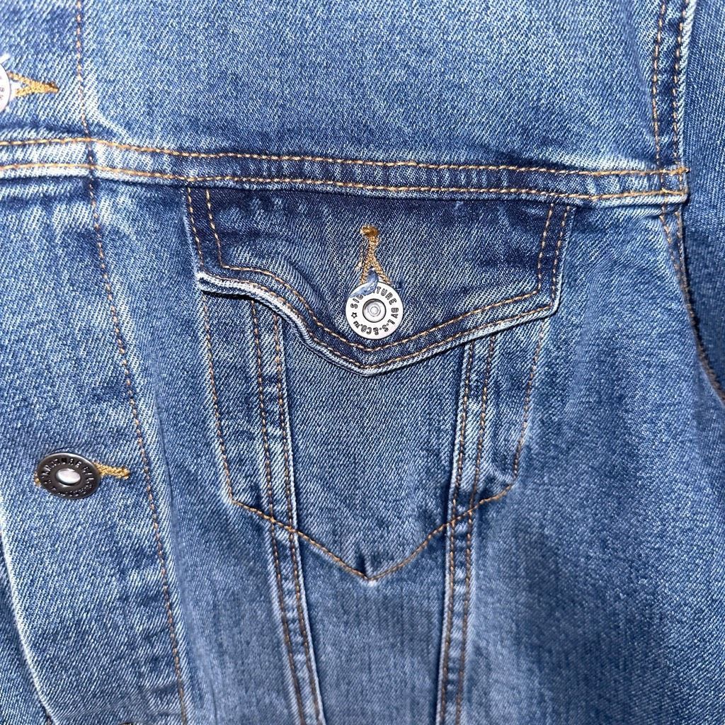 Levi's Levi’s Gold Mid Wash Denim Jean Jacket Size M Size US M / EU 48-50 / 2 - 5 Thumbnail