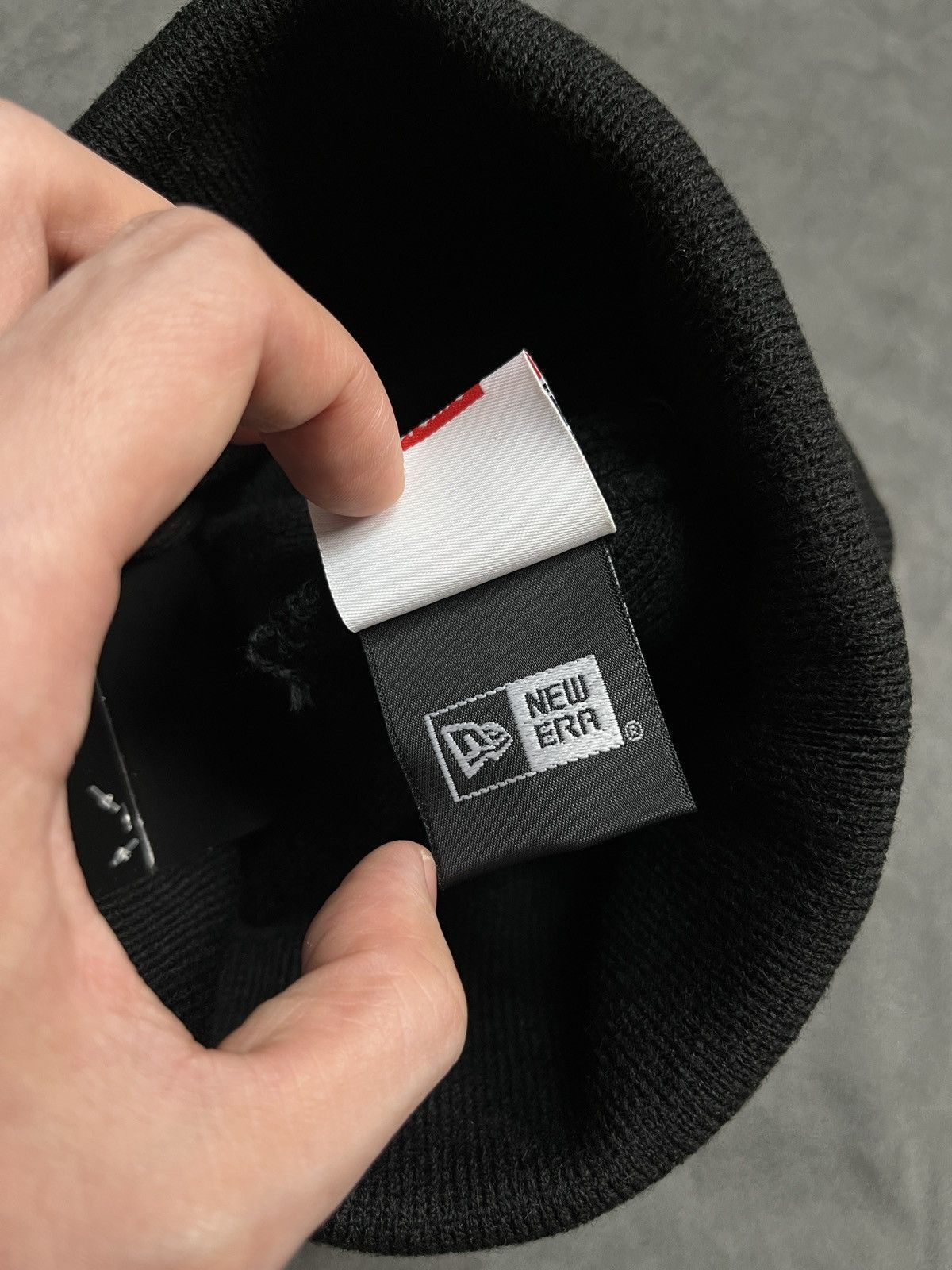 MLB × New Era × Supreme Rare FW21 Supreme New York Yankees New Era Box Logo Beanie Size ONE SIZE - 10 Thumbnail