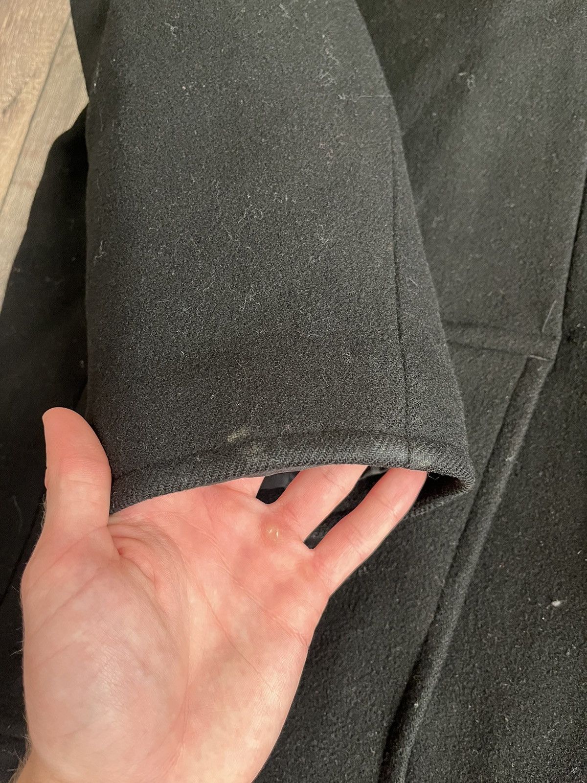 Vintage Vintage US Navy Military Double Breasted Wool Deck Jacket Size US L / EU 52-54 / 3 - 13 Thumbnail