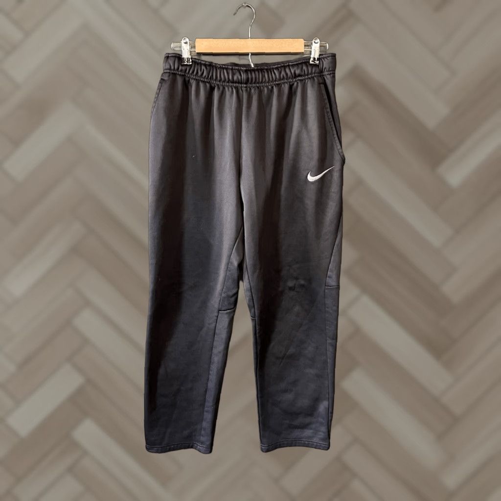 Nike Nike Dri-FIT Mens Sweatpants Athletic Pants M Black — Sportswear Activewear Size Medium Size US 31 - 1 Thumbnail