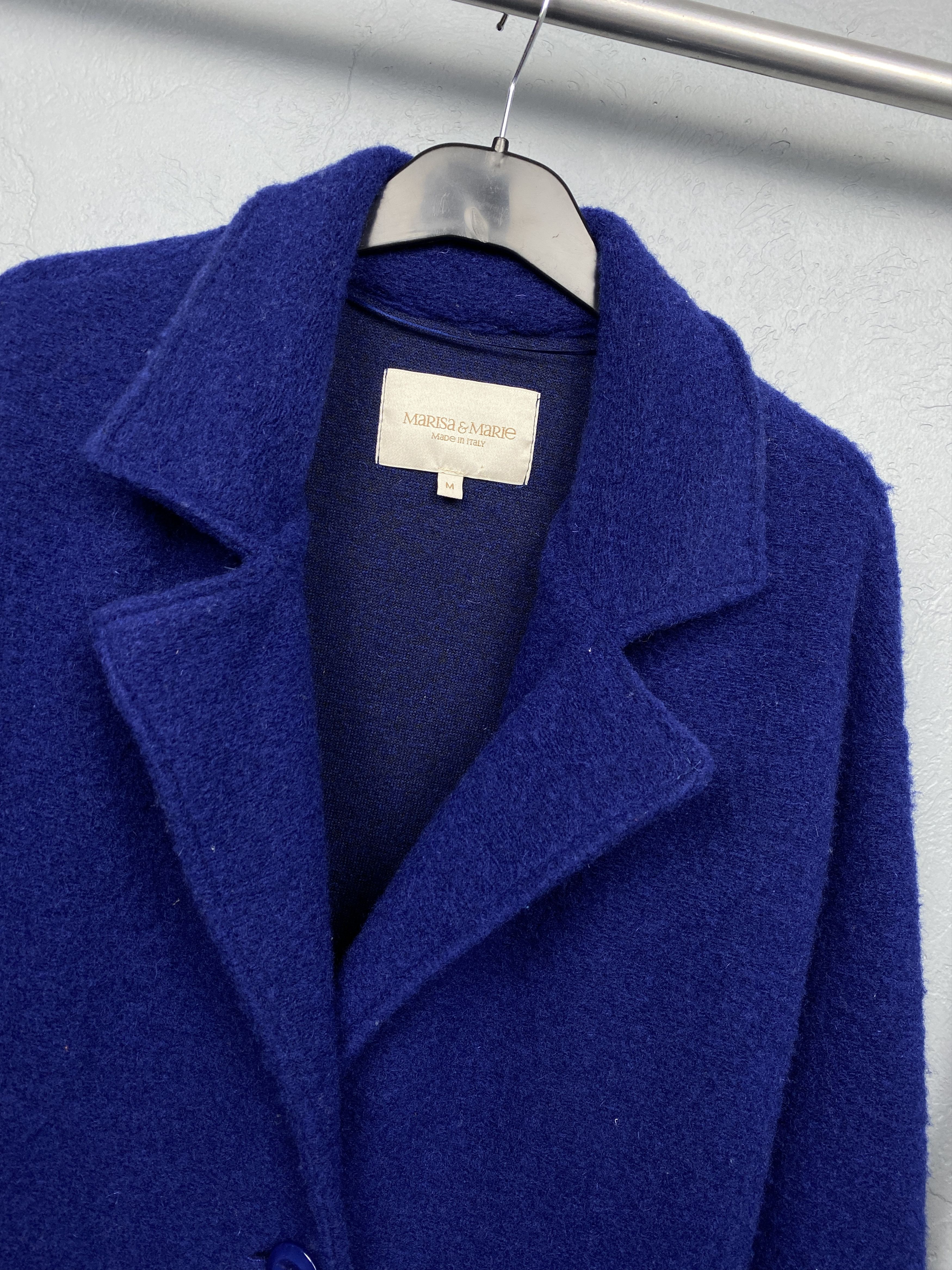 Vintage Marisa & Marie Vintage Wool Coat Jacket Size M / US 6-8 / IT 42-44 - 2 Thumbnail