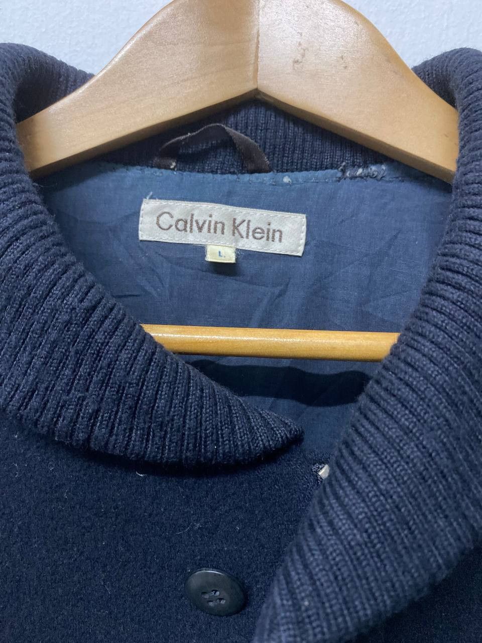 Calvin Klein calvin klein wool jacket very nice design Size US L / EU 52-54 / 3 - 2 Thumbnail