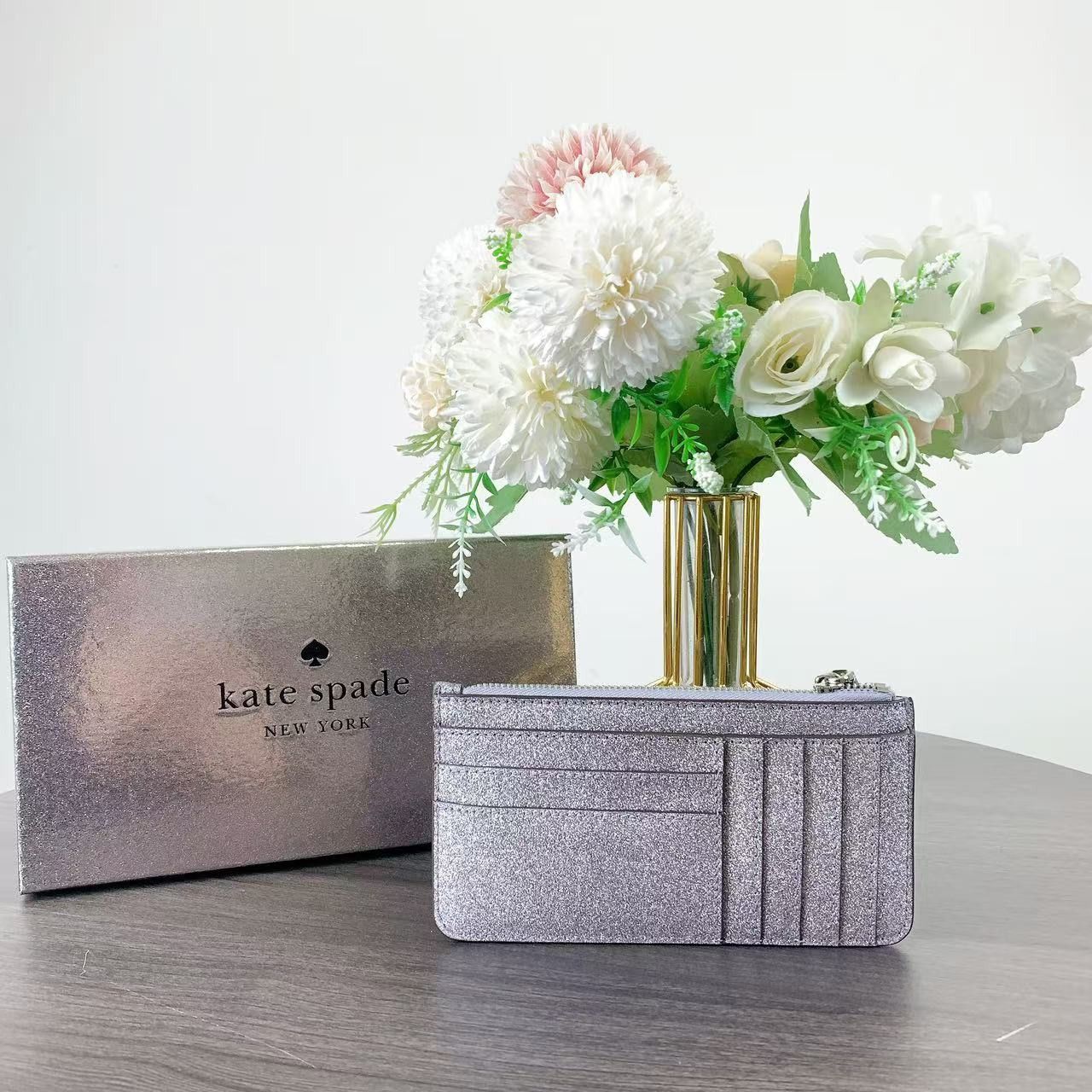 Kate Spade Kate Spade KJ009 Kenzie Boxed Glitter Large Flower Size ONE SIZE - 2 Thumbnail