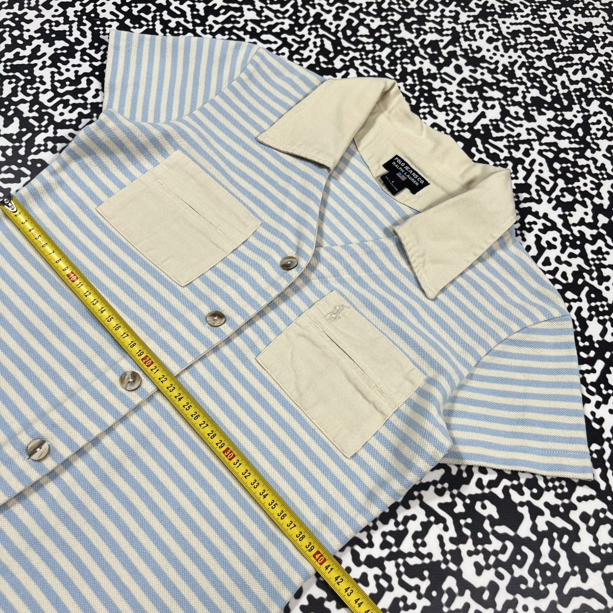 Polo Ralph Lauren Vintage 00s Polo Ralph Lauren Striped Retro Style T-shirt Size L / US 10 / IT 46 - 17 Thumbnail