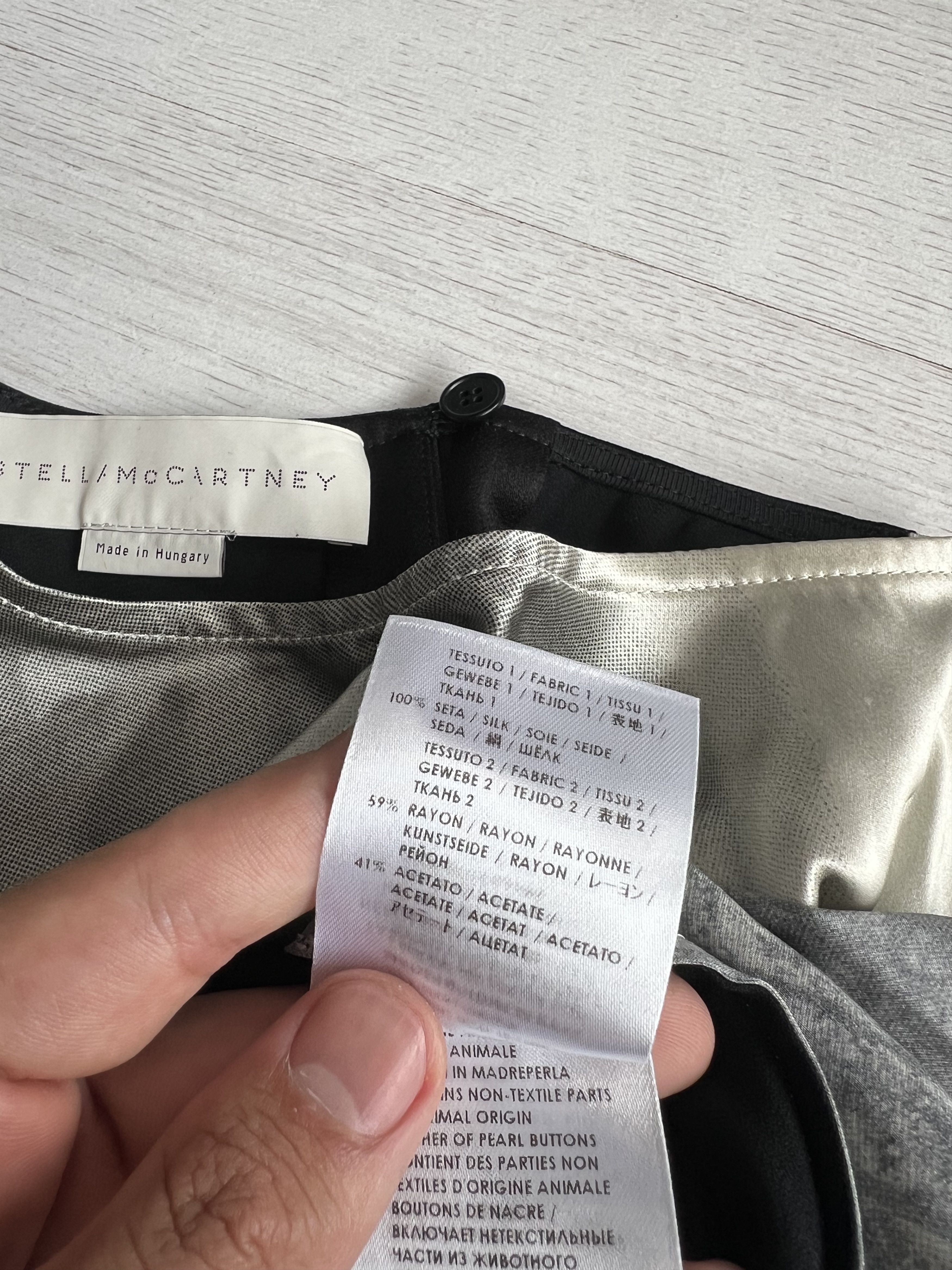 Stella McCartney Stella McCartney Dress Silk Size XXS / US 00 / IT 34 - 4 Thumbnail