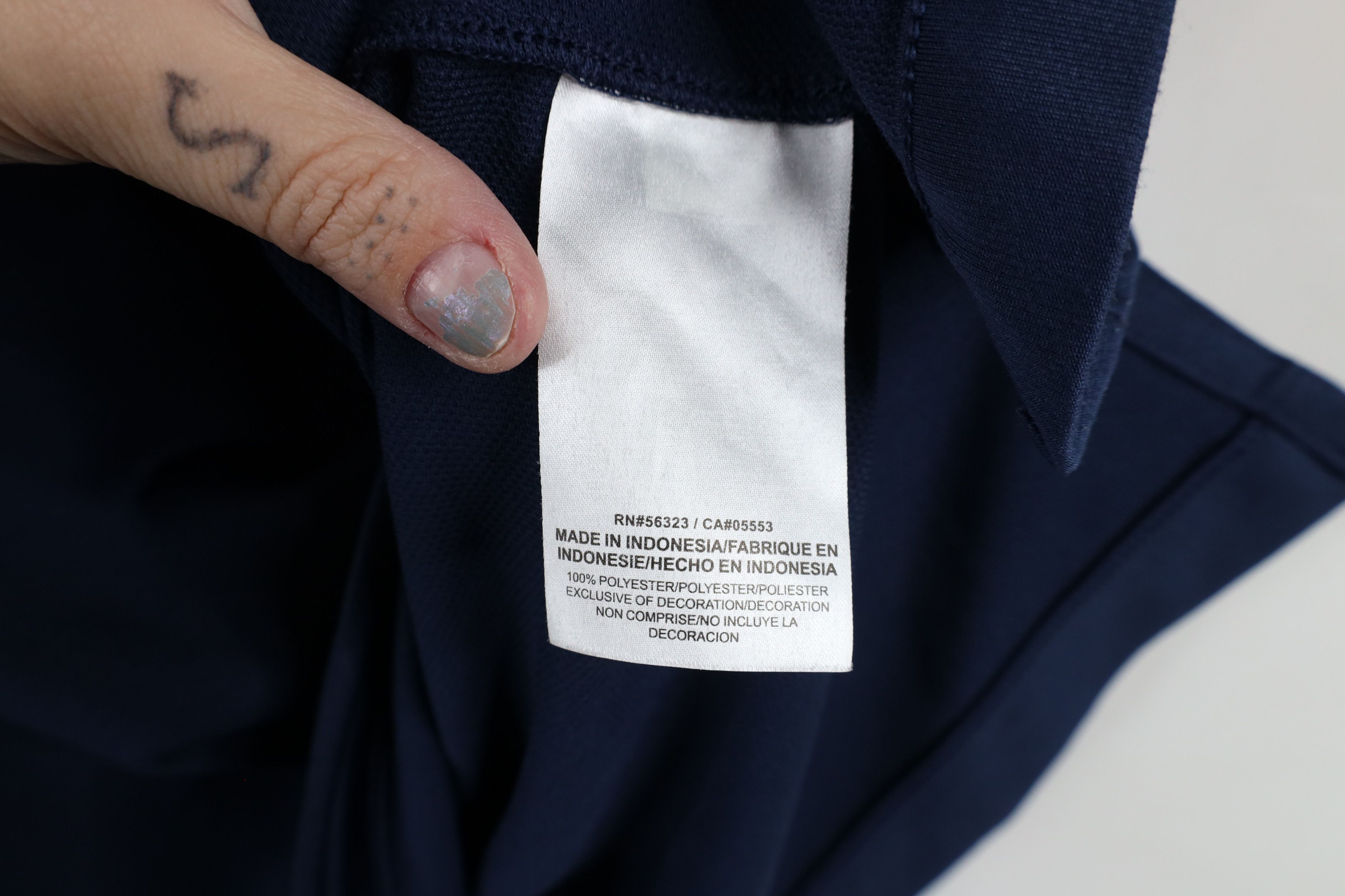 Nike × Vintage Nike Air Jordan University of Michigan Basketball Polo Size US L / EU 52-54 / 3 - 9 Thumbnail