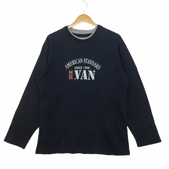 Van Vtg MR VAN JAC Japan Sweatshirt Jumper Pullover Streetwear Size US L / EU 52-54 / 3 - 1 Thumbnail
