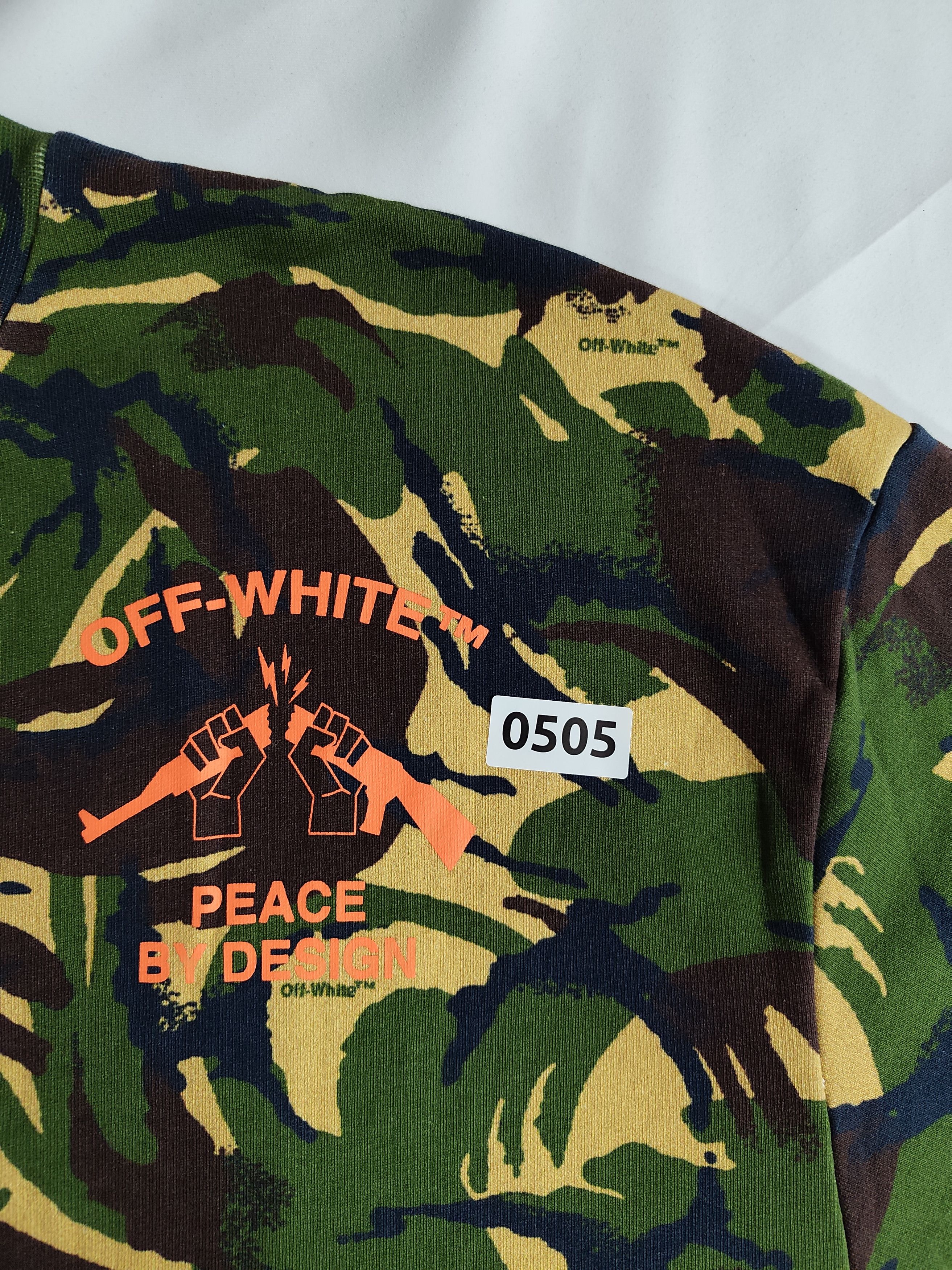 Off-White Off-White "Peace By Design Camo" Size US M / EU 48-50 / 2 - 13 Thumbnail