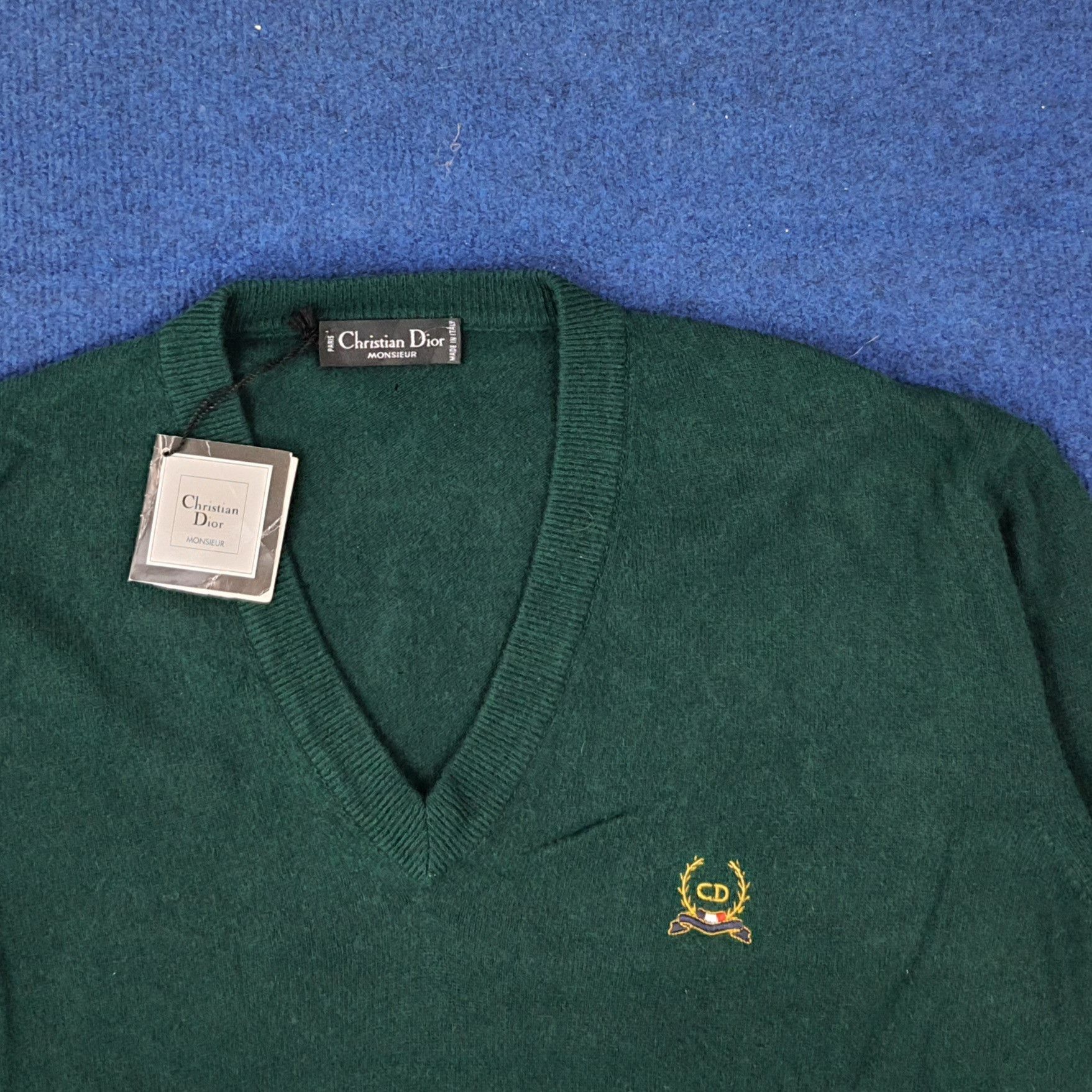 Christian Dior Monsieur Vintage Christian Dior Monsieur Designer Pullover C242N21 Size US L / EU 52-54 / 3 - 2 Thumbnail