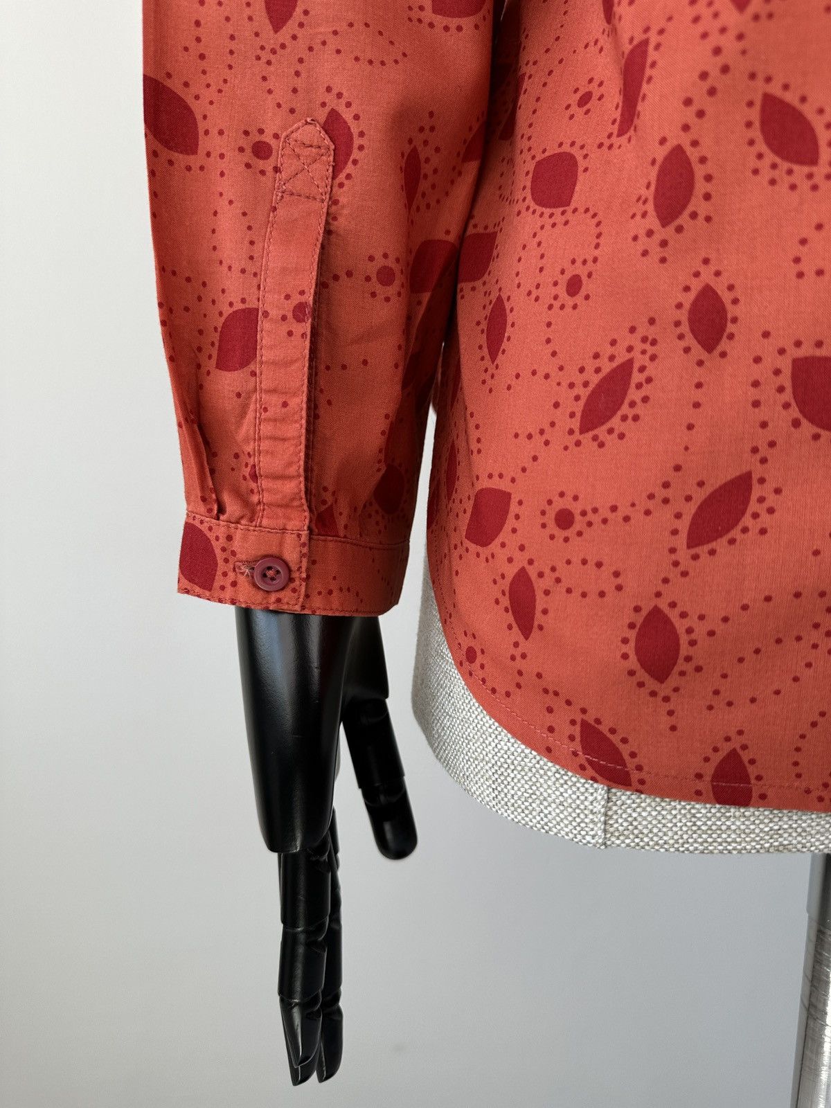 Gudrun Sjoden GUDRUN SJODEN Floral Print Button Up Shirt Long Sleeve Size S / US 4 / IT 40 - 12 Thumbnail