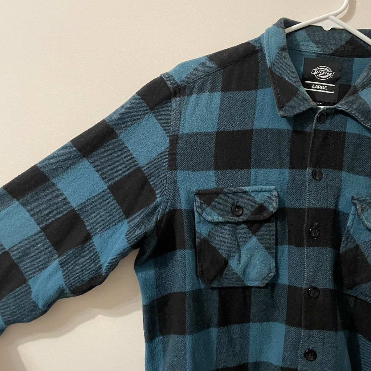 Dickies × Flannel Dickies Buffalo Flannel Plaid Shirt Work Heritage M-L Size US L / EU 52-54 / 3 - 4 Thumbnail