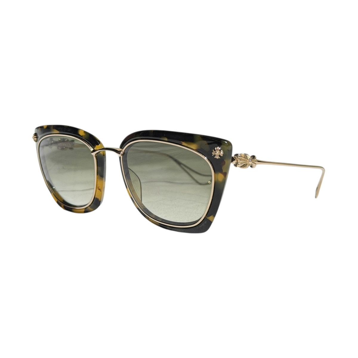 Chrome Hearts Betty Lou gold vintage sunglasses Size ONE SIZE - 1 Thumbnail