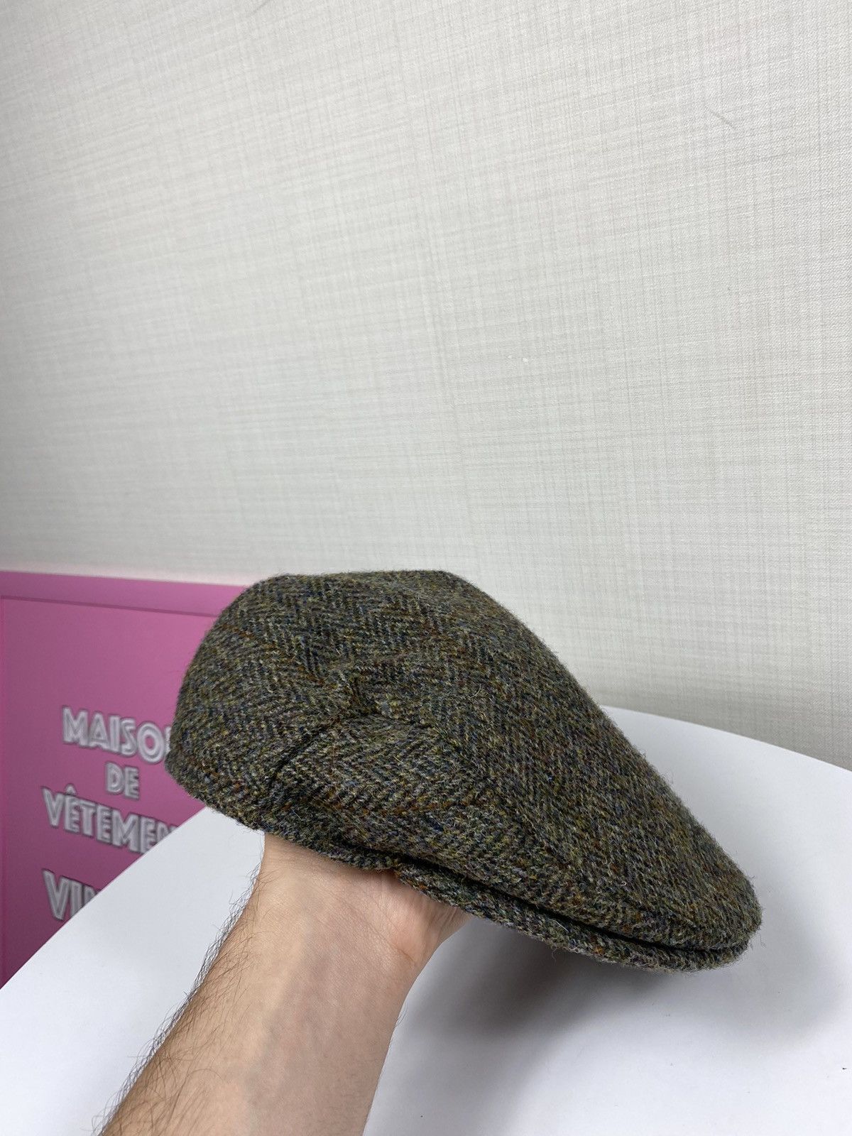 Harris Tweed Harris Tweed John Rocha Flat Cap Size ONE SIZE - 12 Thumbnail